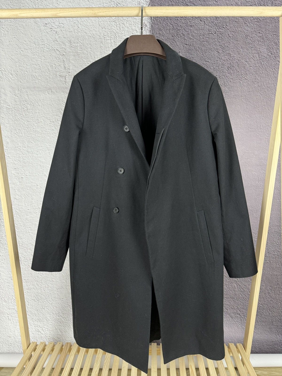 Allsaints Allsaints Union coat double breasted black Japanese size XL Size US XL / EU 56 / 4 - 11 Thumbnail