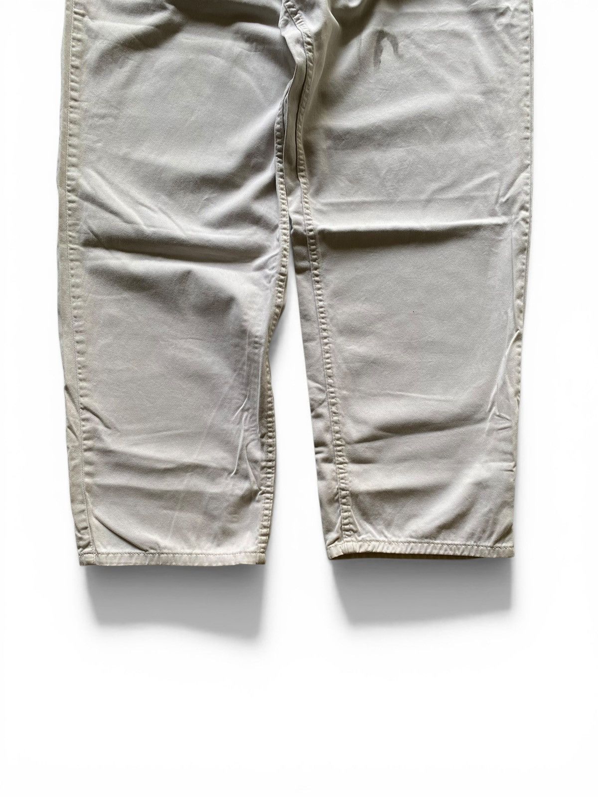 Levi's Vintage 1990’s Baggy Levis Silvertab Beige Jeans Size US 32 / EU 48 - 2 Thumbnail