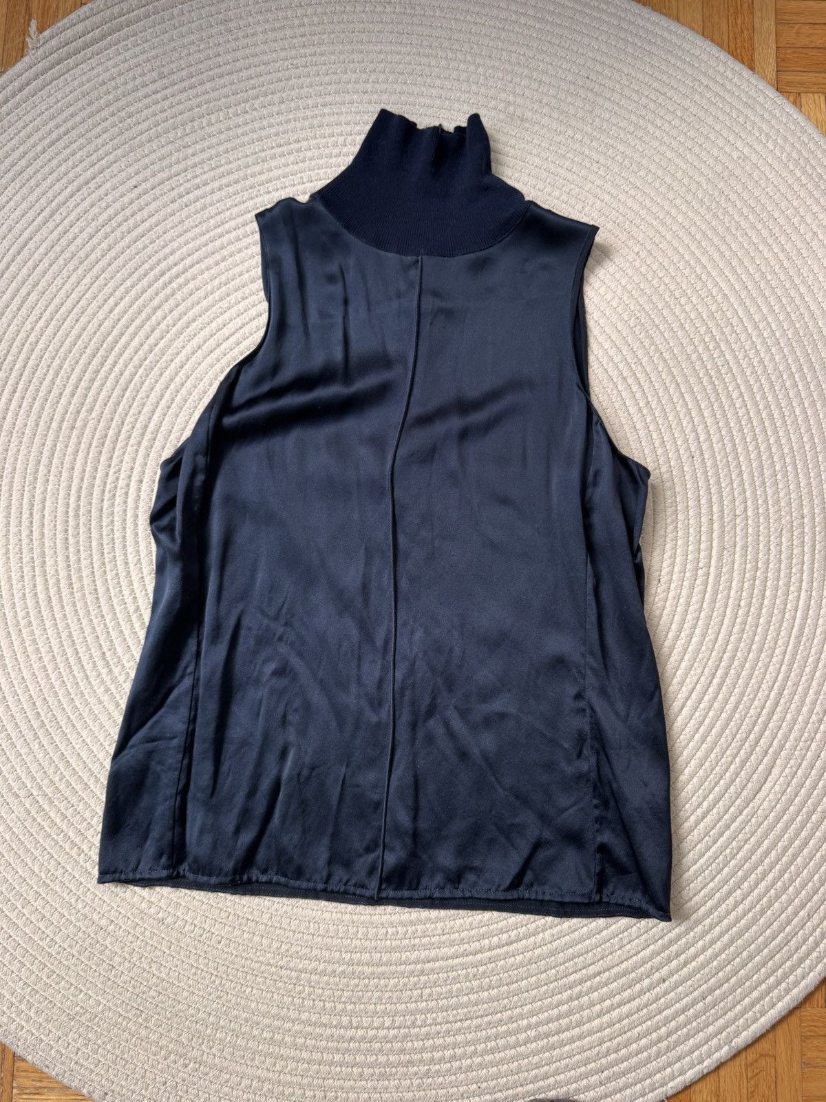 Rag & Bone rag and bone crew high neck sleeveless silk top size XS Size XS / US 0-2 / IT 36-38 - 2 Thumbnail