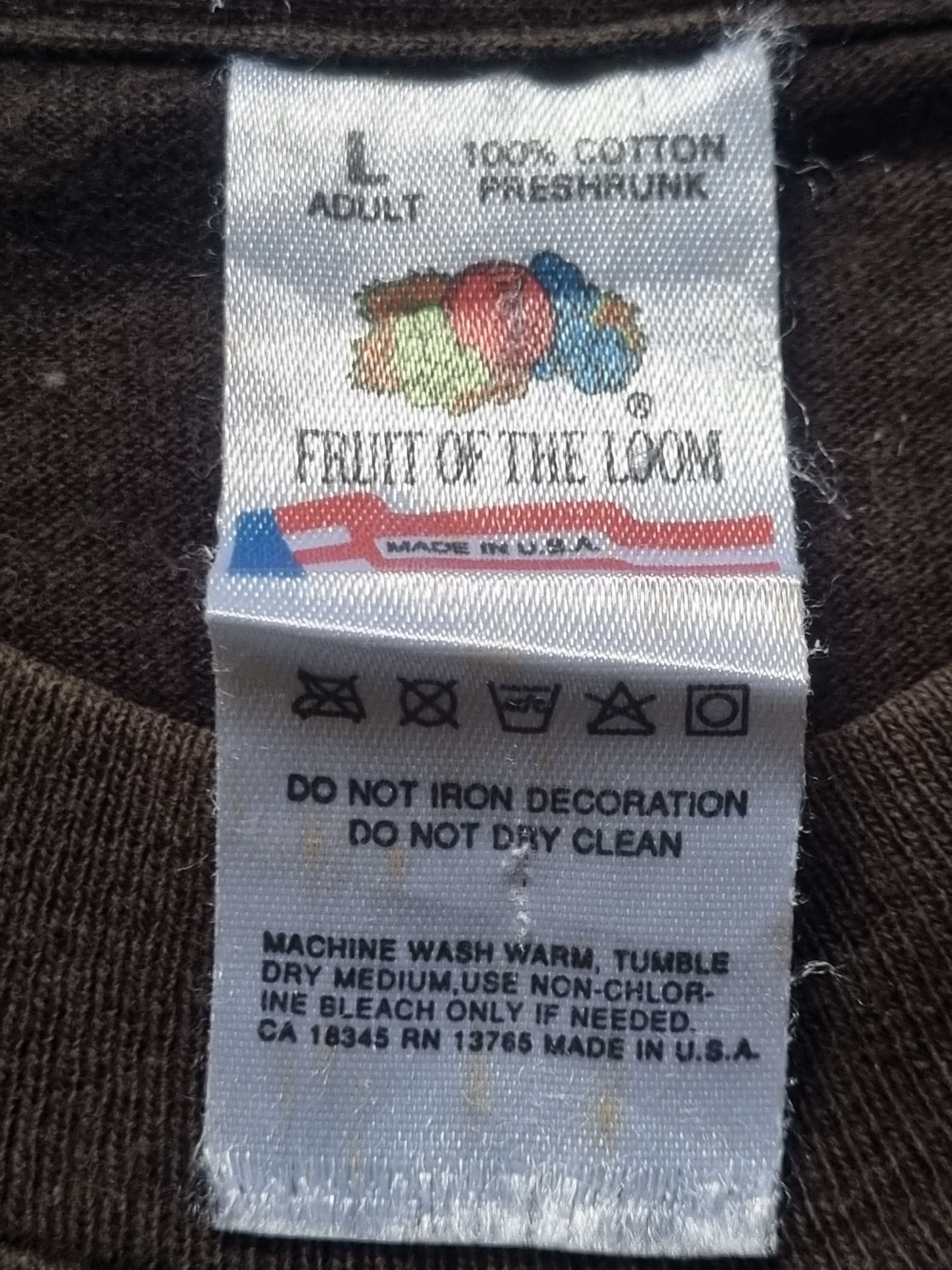 Band Tees × Fruit Of The Loom × Vintage Dinasour Jr 1993 Little Fury Things Castle Y Shirt Size US L / EU 52-54 / 3 - 9 Thumbnail