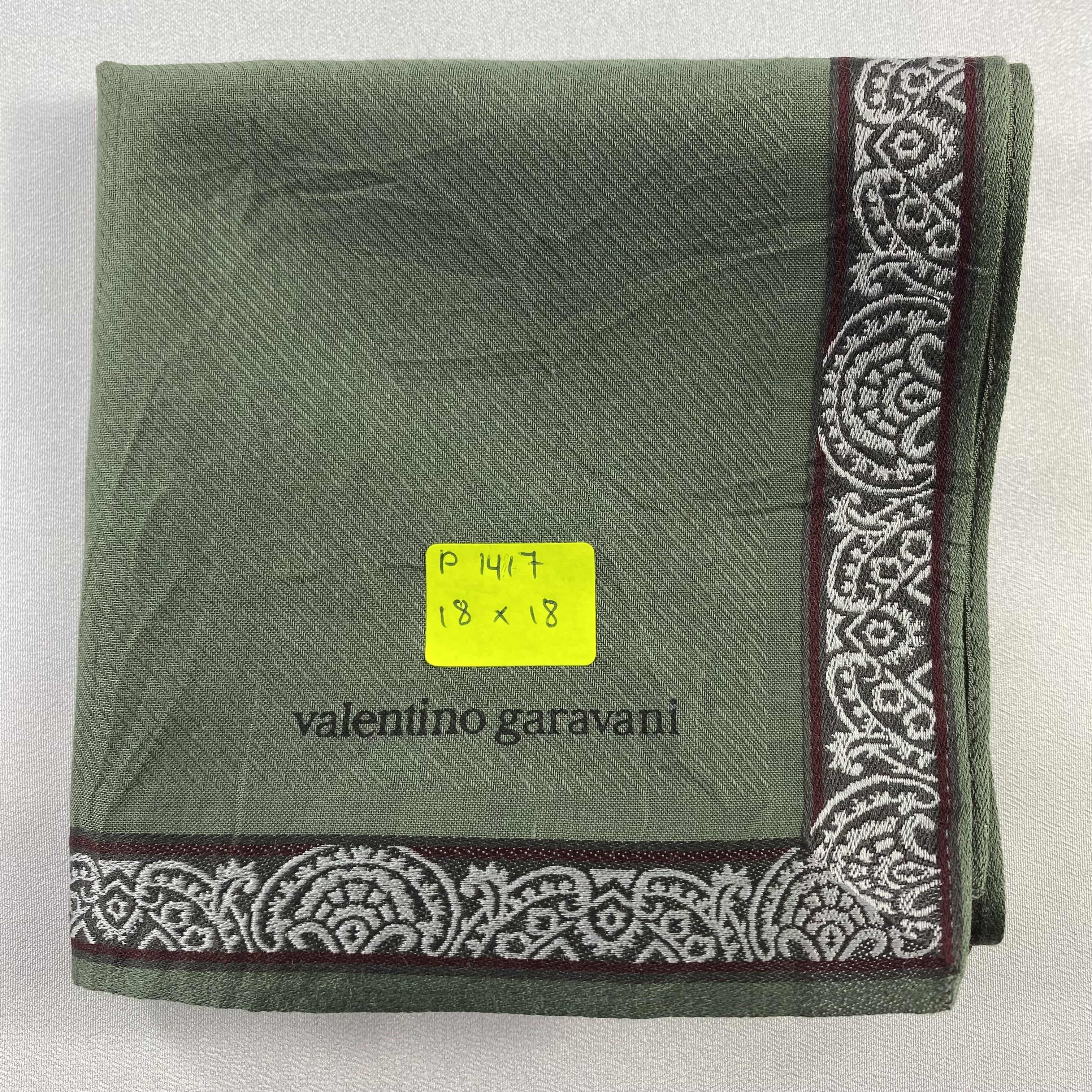 Valentino × Vintage Valentino Garavani Handkerchief / Neckerchief-P1417 Size ONE SIZE - 5 Thumbnail