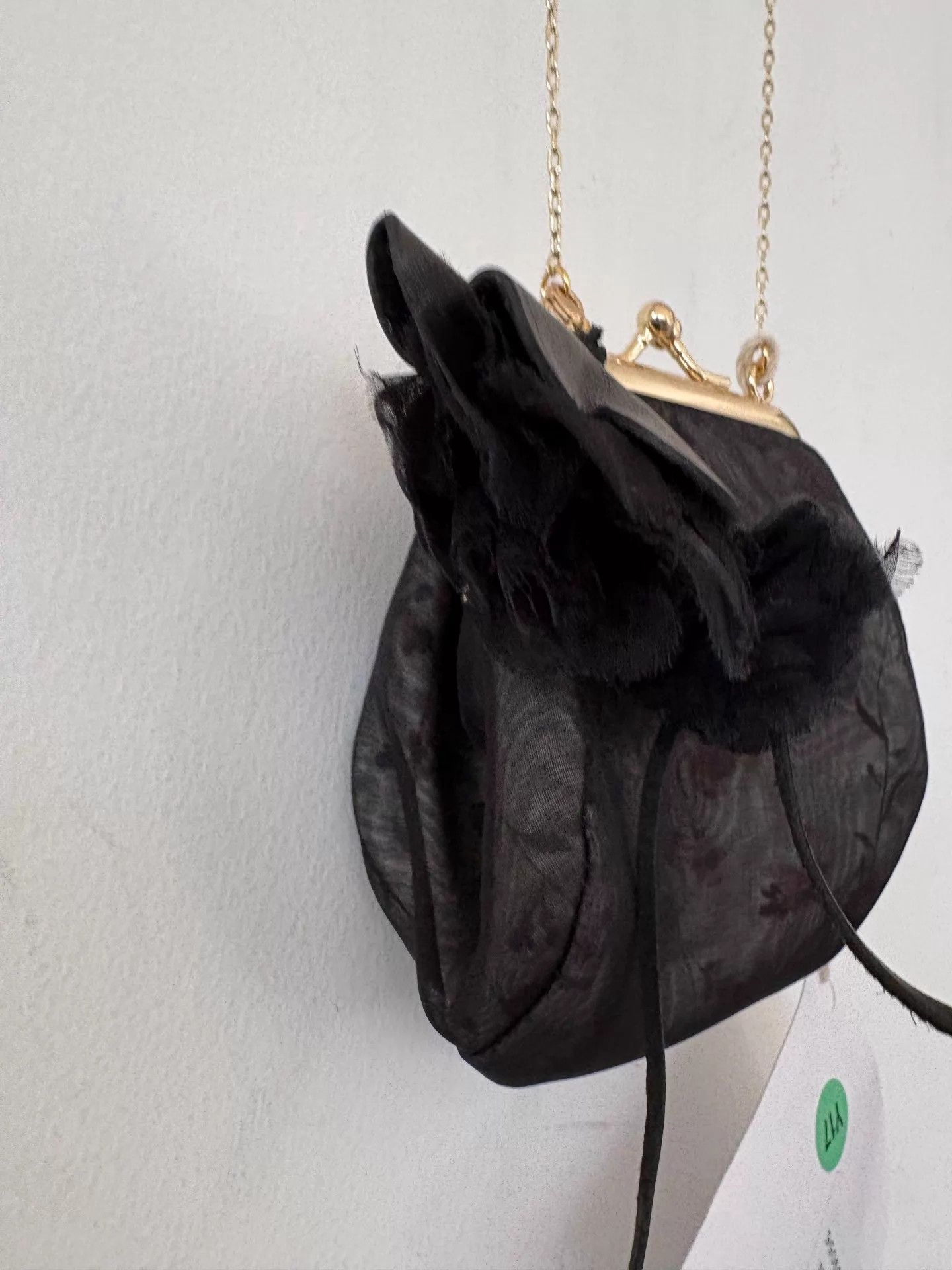 Other A tentative atelier women's gray tulle flower gold chain bag Size ONE SIZE - 4 Thumbnail