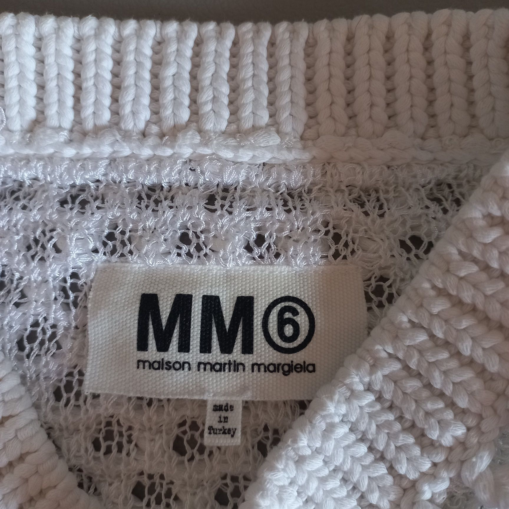 Maison Margiela MM6 Margiela Loose Knit Sweater Vest Size S / US 4 / IT 40 - 2 Thumbnail
