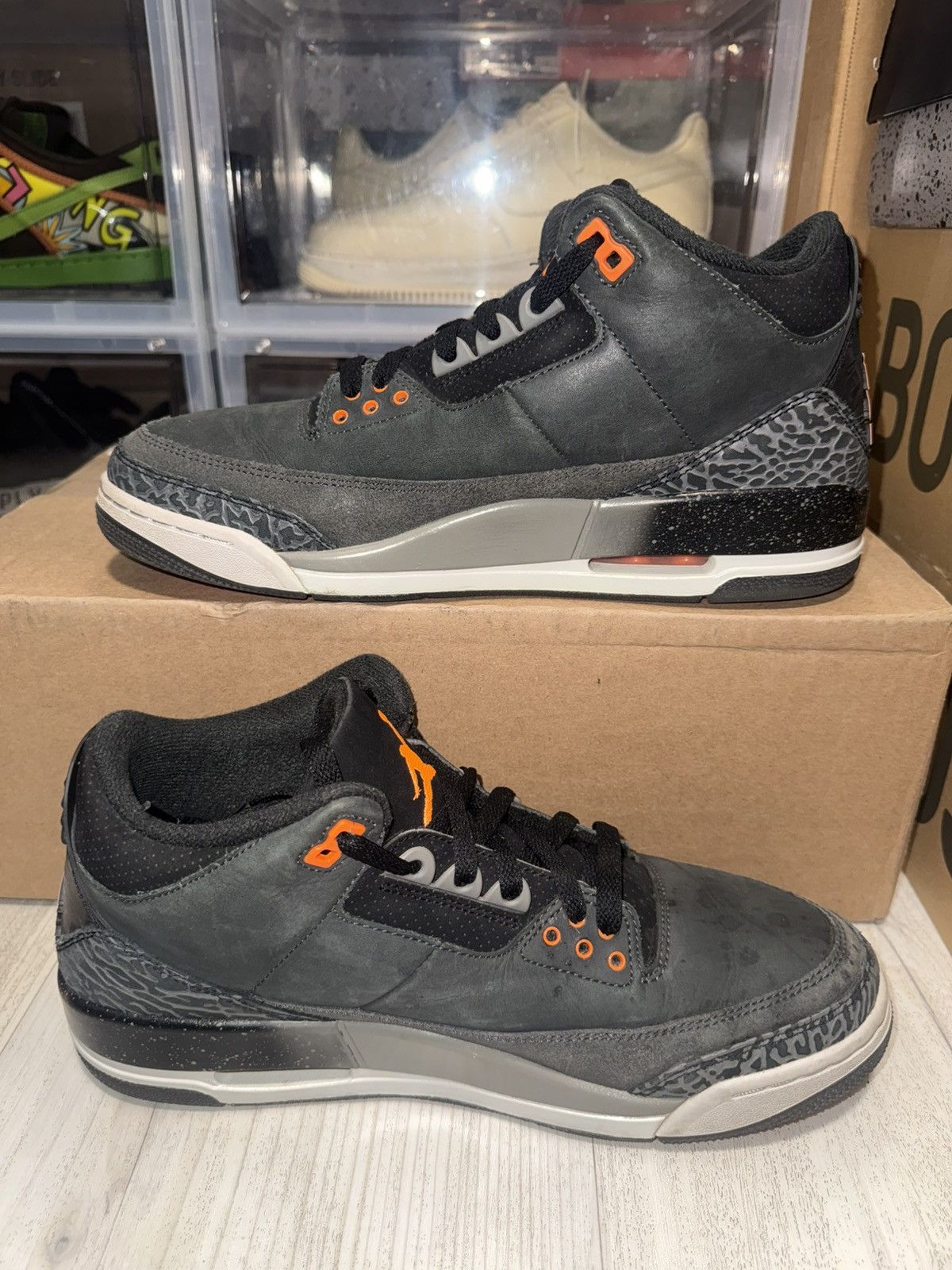 Jordan Brand Air Jordan 3 Retro Fear Pack Size US 10.5 / EU 43-44 - 3 Thumbnail
