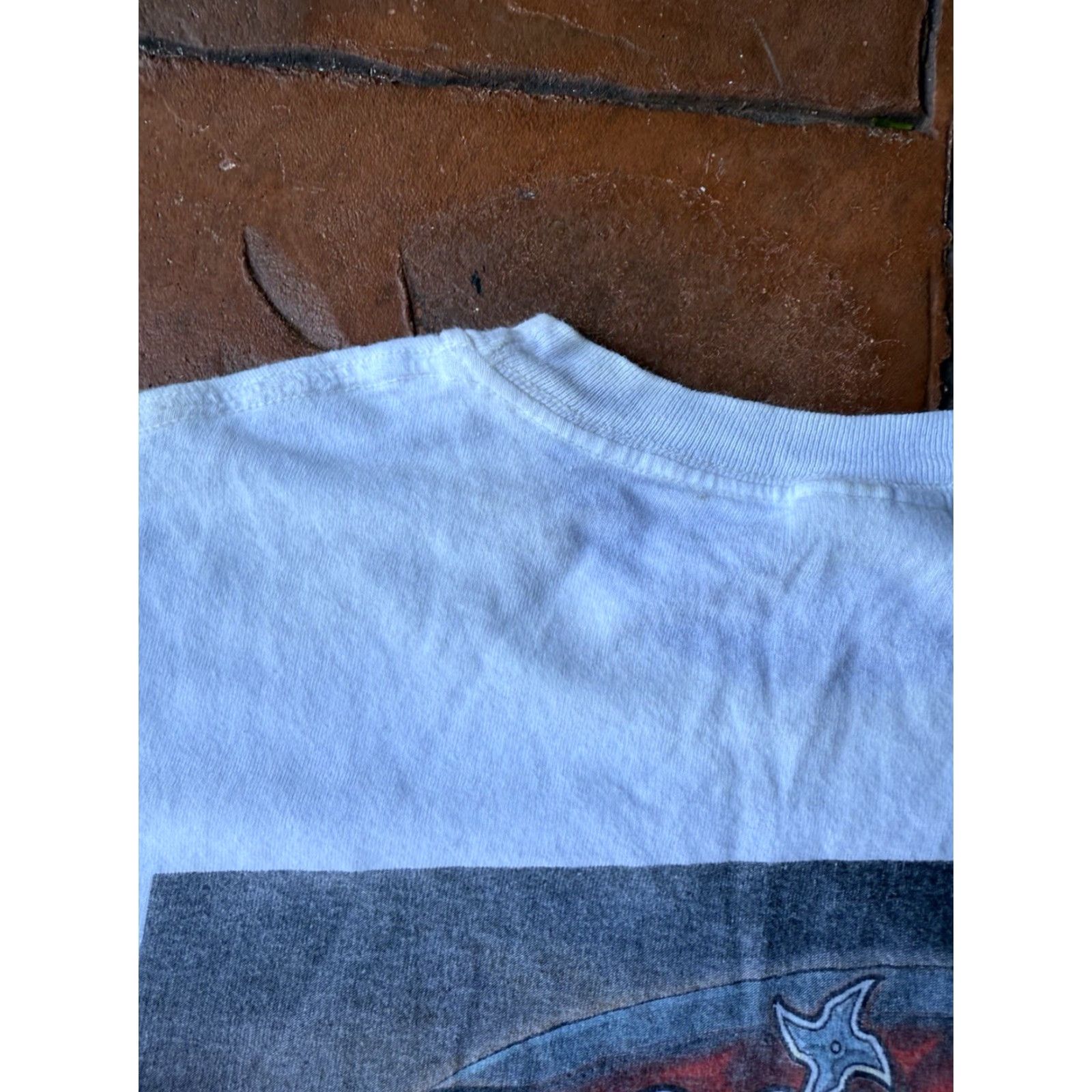 Hanes VINTAGE 90s NAMCO I-Ninja T-Shirt XL Hanes White Crew Neck Short Sleeve Graphic Print Men Men Size US XL / EU 56 / 4 - 5 Thumbnail