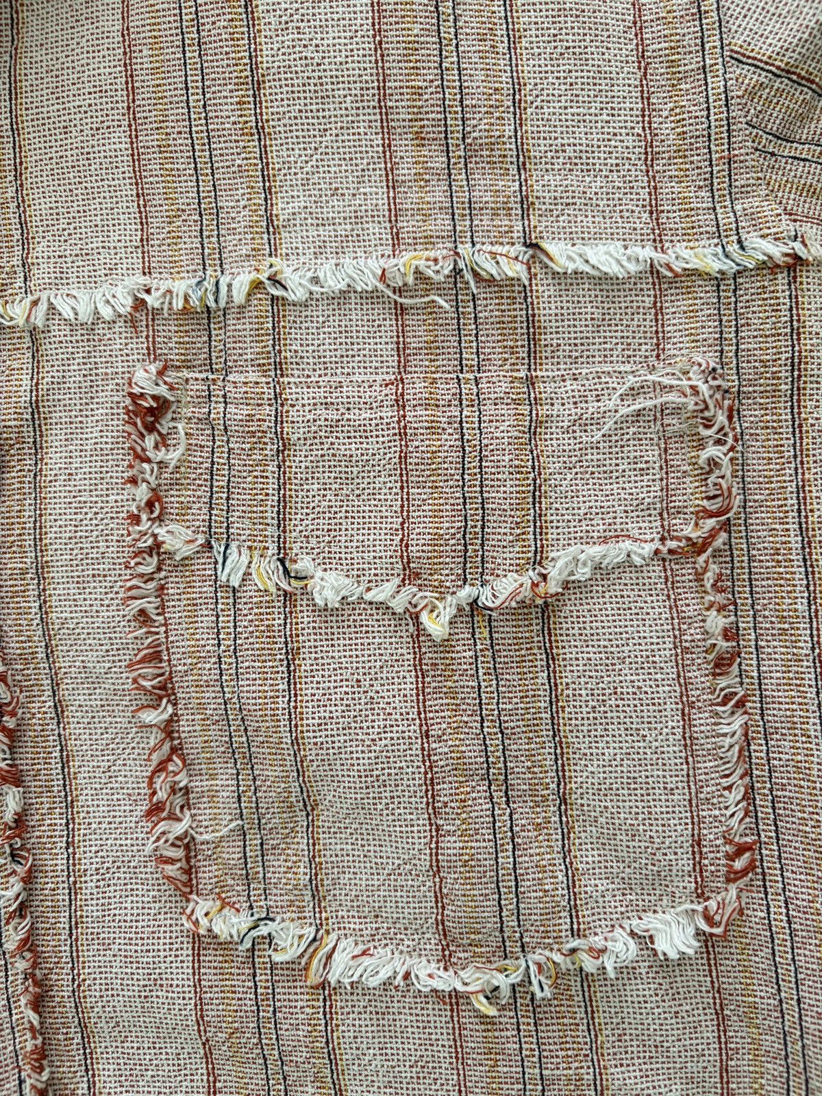 Giorgio Armani Rare Giorgio Armani Frayed Shirt - Archive Runway Piece Size US M / EU 48-50 / 2 - 4 Thumbnail