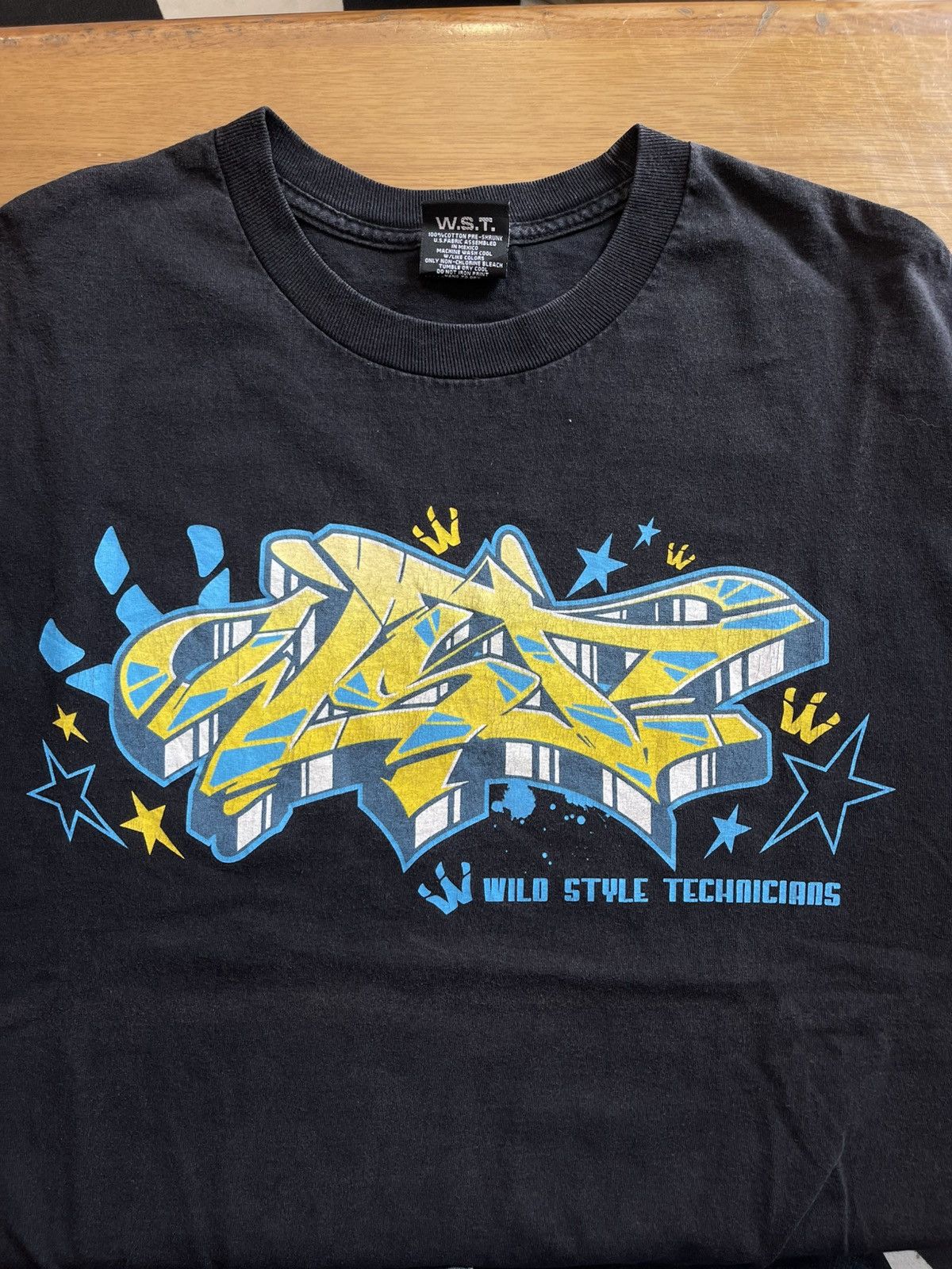 Other Vintage Y2K Wild Style Technicians T shirt L. Size US L / EU 52-54 / 3 - 3 Thumbnail