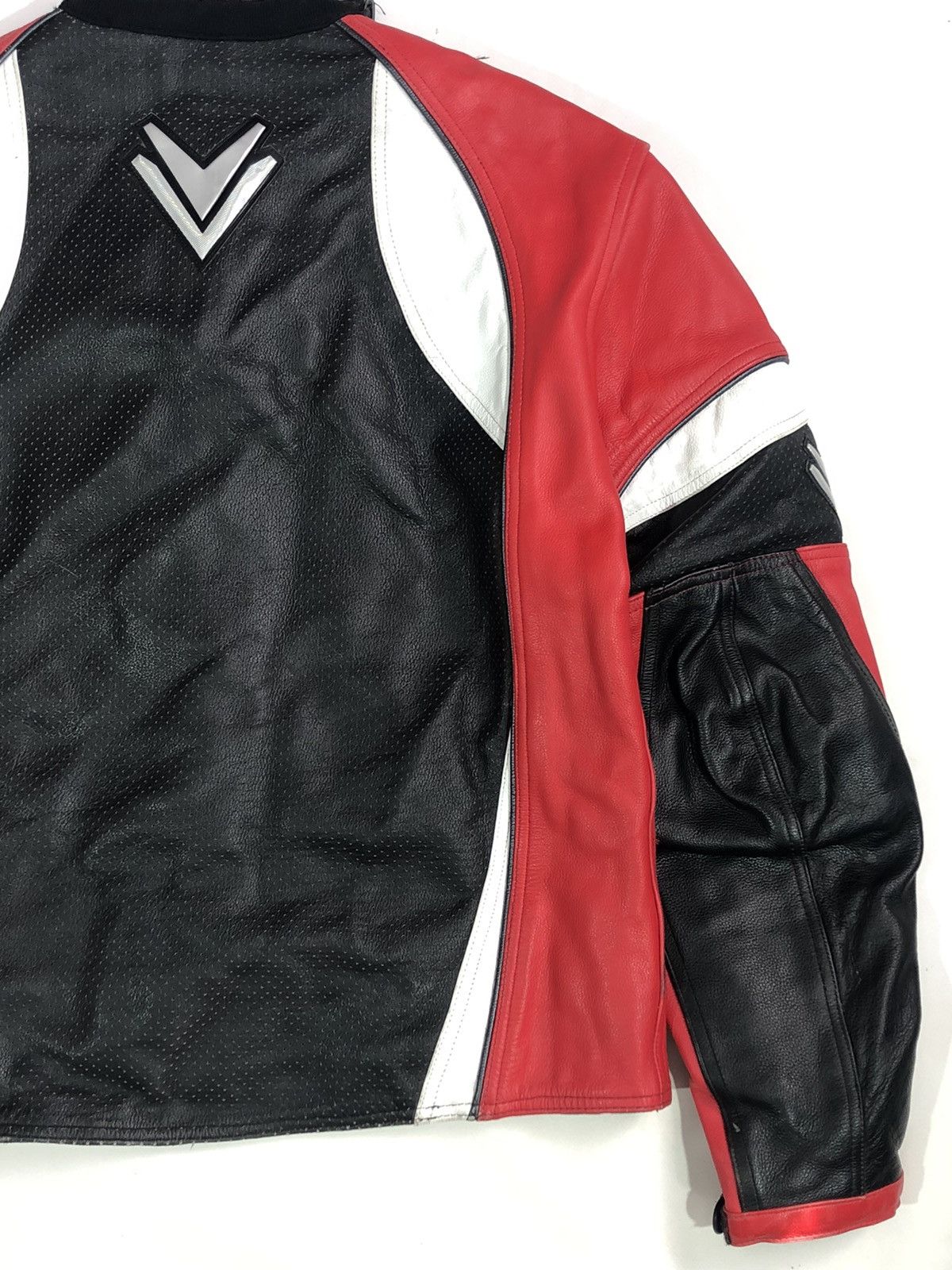 Ferrari × Honda × Yamaha Frank Thomas Motorcycle Leather Jacket Racing Size US L / EU 52-54 / 3 - 15 Thumbnail