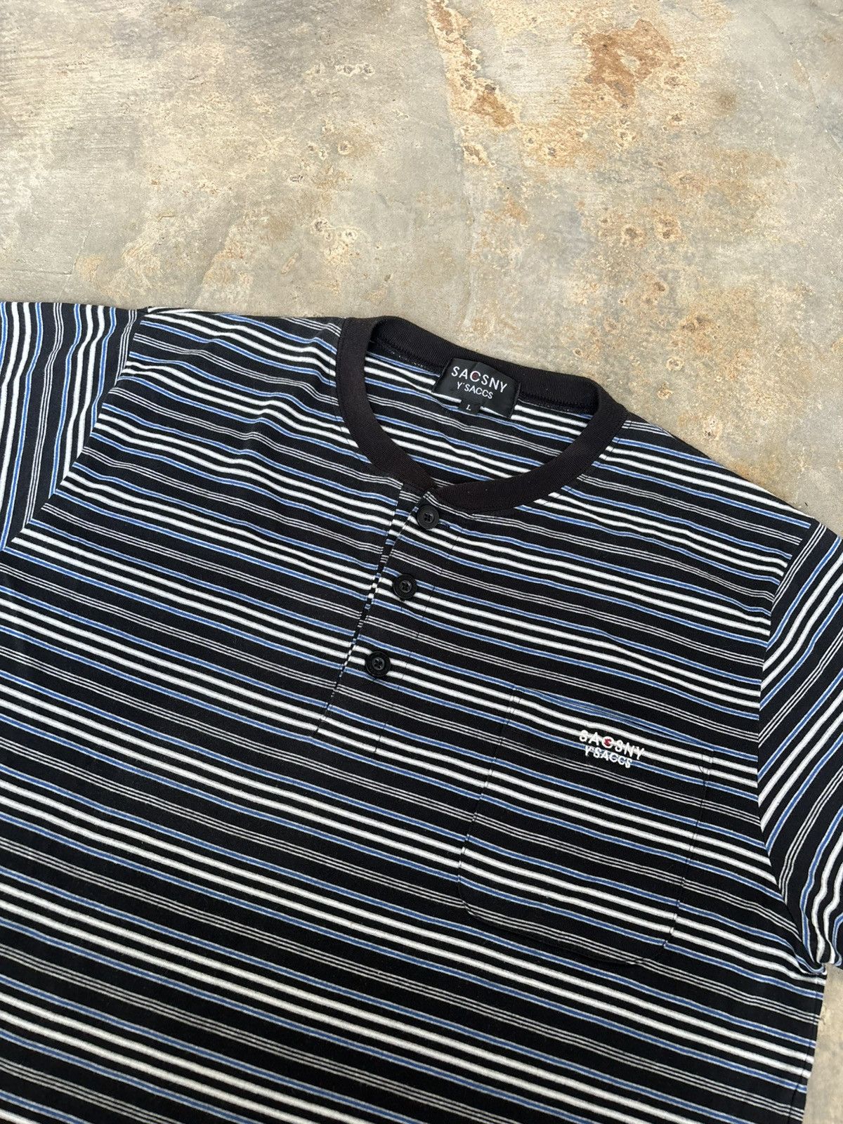 Yohji Yamamoto Y'Saccs Pocket Yohjiyamamoto Shirt Size US L / EU 52-54 / 3 - 3 Thumbnail