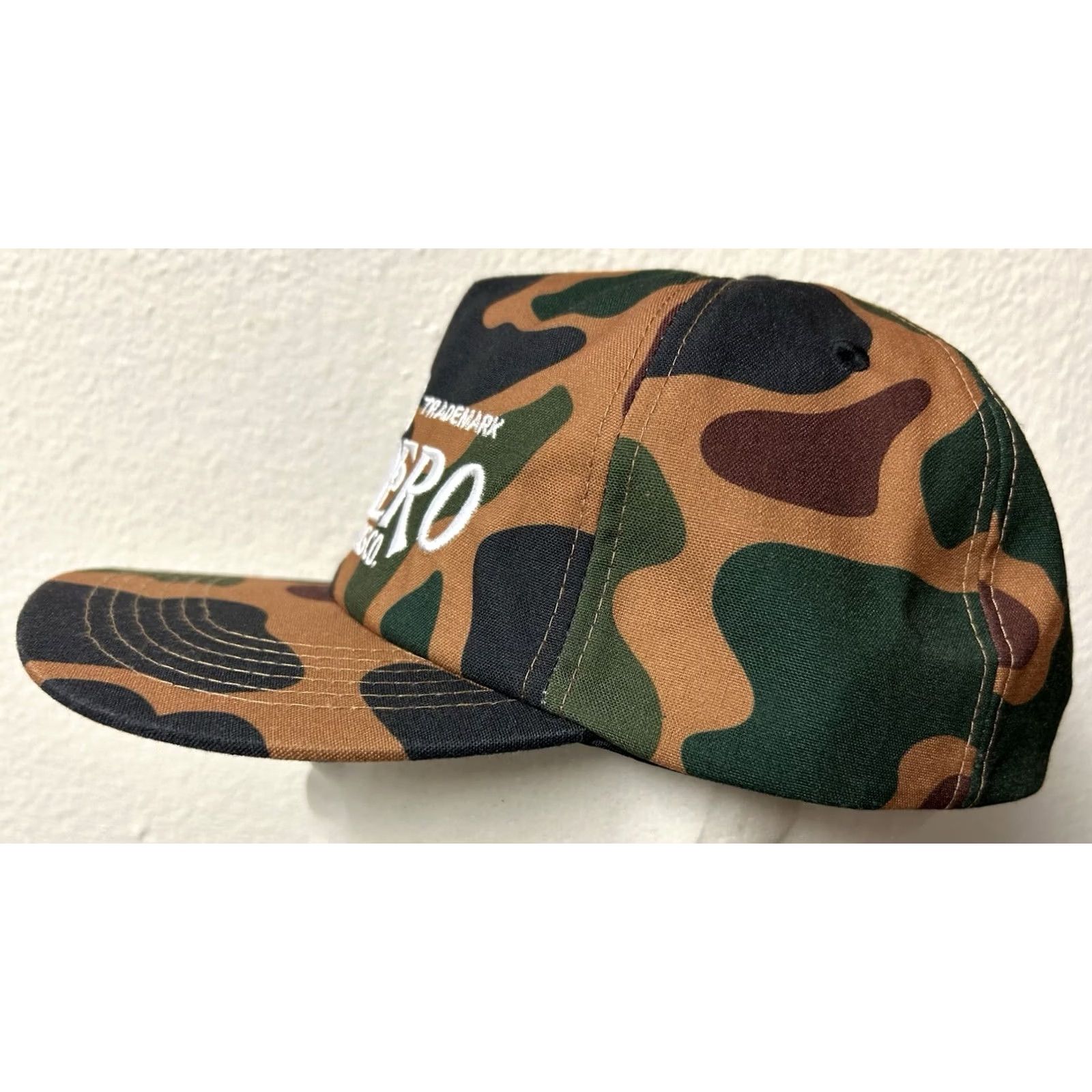 Vintage Sendero Provisions Co. Texas Camo Adjustable Snapback Hat Cap NWOT Size ONE SIZE - 4 Thumbnail
