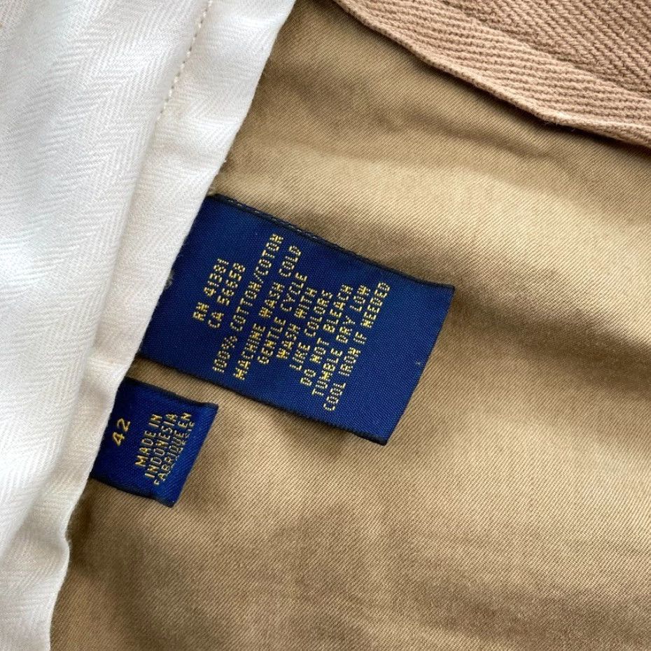 Polo Ralph Lauren Polo Ralph Lauren Cargo Shorts Mens 42 Brown Classic Fit Drill Khaki Military Cargo Pocket Cotton Shorts Mens 42 Brown Size US M / EU 48-50 / 2 - 5 Thumbnail