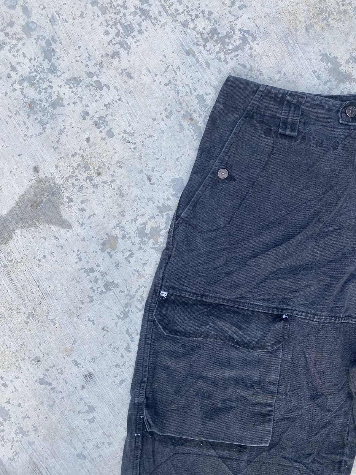 Marithe + Francois Girbaud Distressed Le Jeans Marithe Francois Girbaud Cargo Pants Size US 36 / EU 52 - 6 Thumbnail