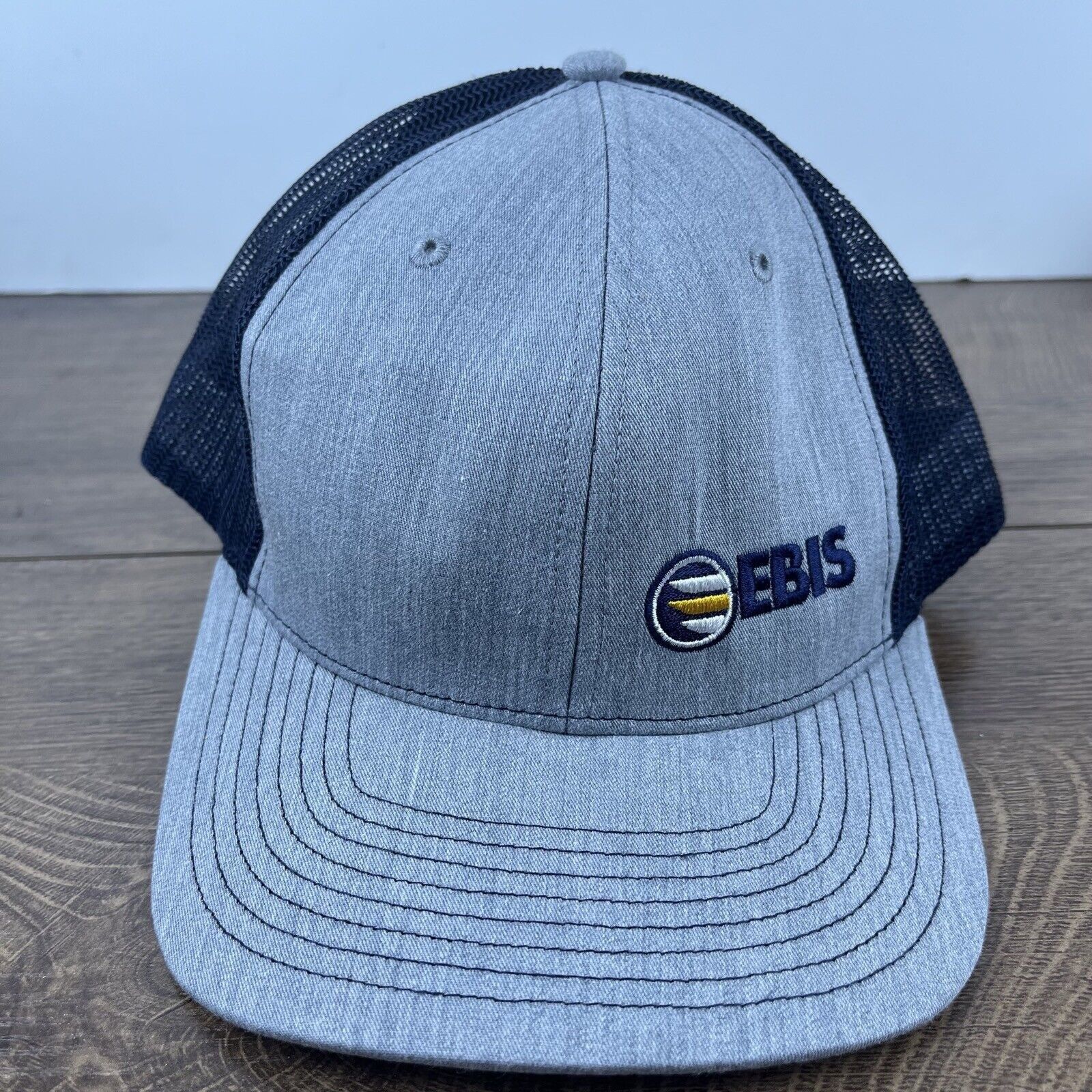 Other EBIS Hat Ebis Snapback Hat Gray Adjustable Hat Adult Fit Gra Size ONE SIZE - 2 Thumbnail