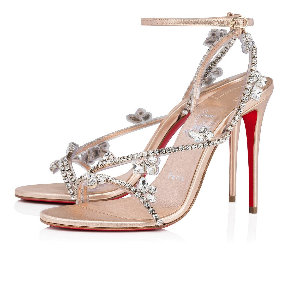 Christian Louboutin o1s1wg110924 Joli Queen Pumps in Beige Size US 10 / IT 40 - 1 Thumbnail