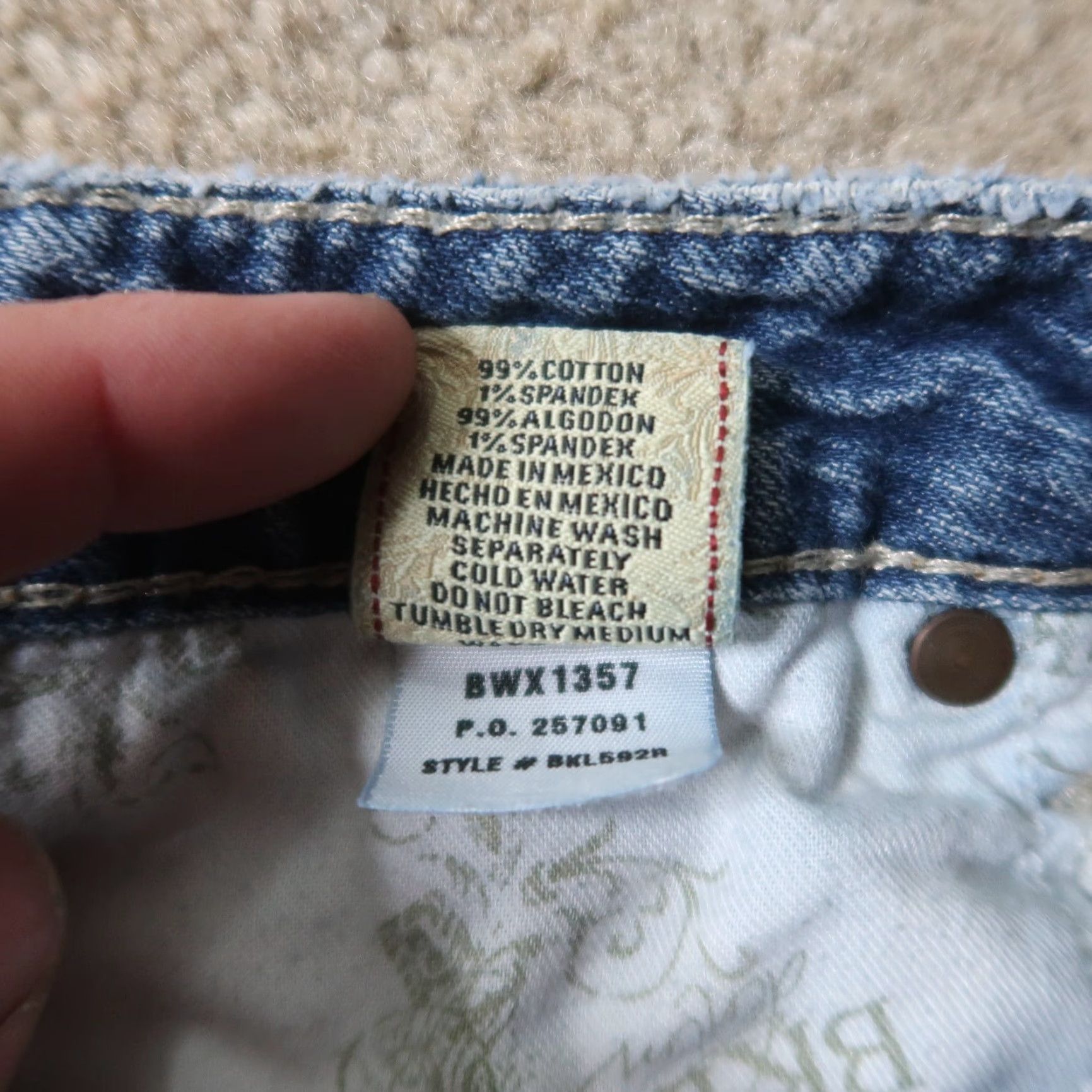 Vintage BKE Buckle Madison Bootcut Jeans Women's 27 Blue Denim Size 27" / US 4 / IT 40 - 7 Thumbnail