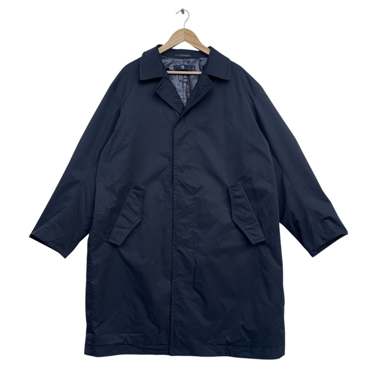 Japanese Brand × Jil Sander Vintage Uniqlo x Jil Sander Long Coat Jacket Size US L / EU 52-54 / 3 - 1 Thumbnail