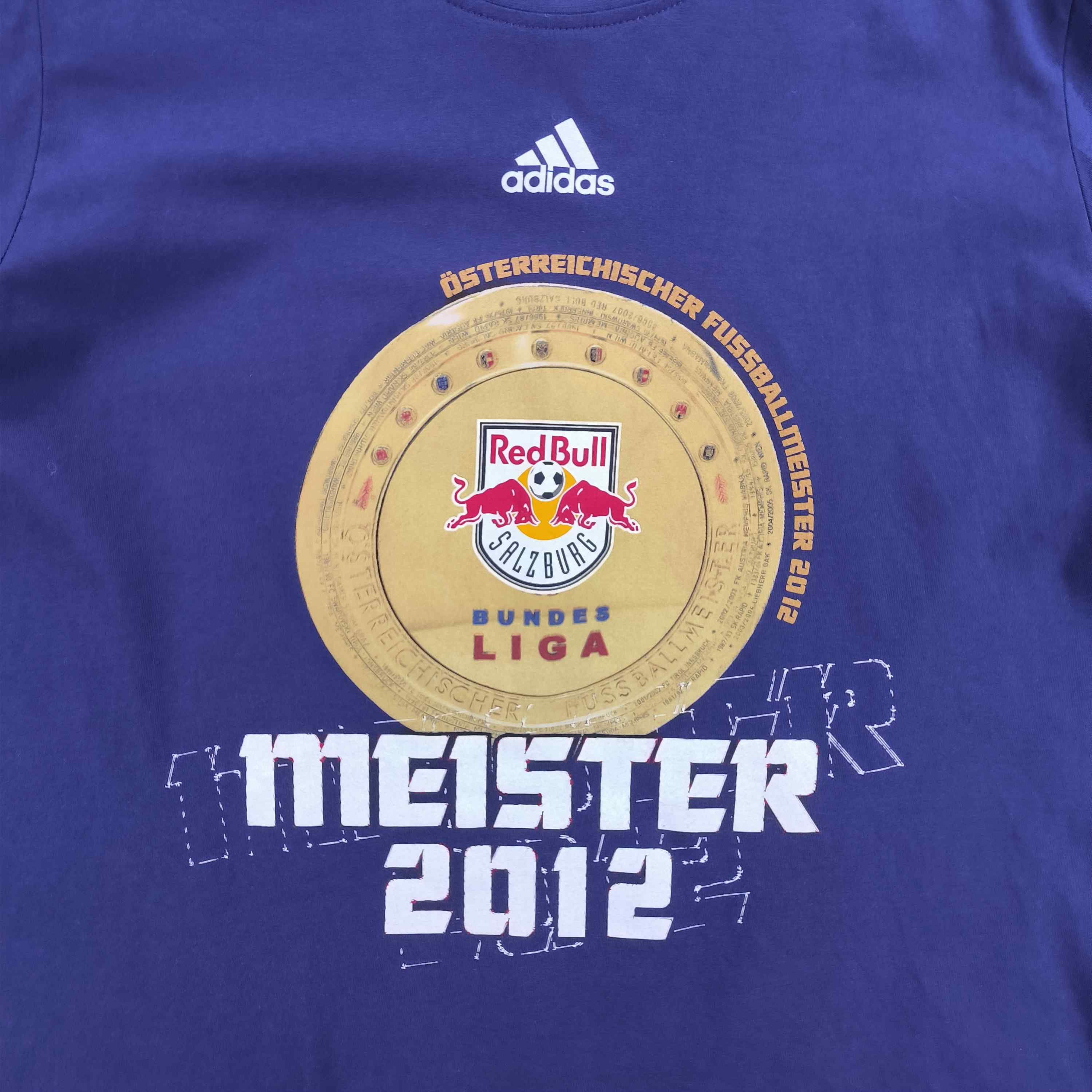 Adidas Red Bull Salzburg 2012 Adidas champions football tee size M Size US M / EU 48-50 / 2 - 3 Thumbnail