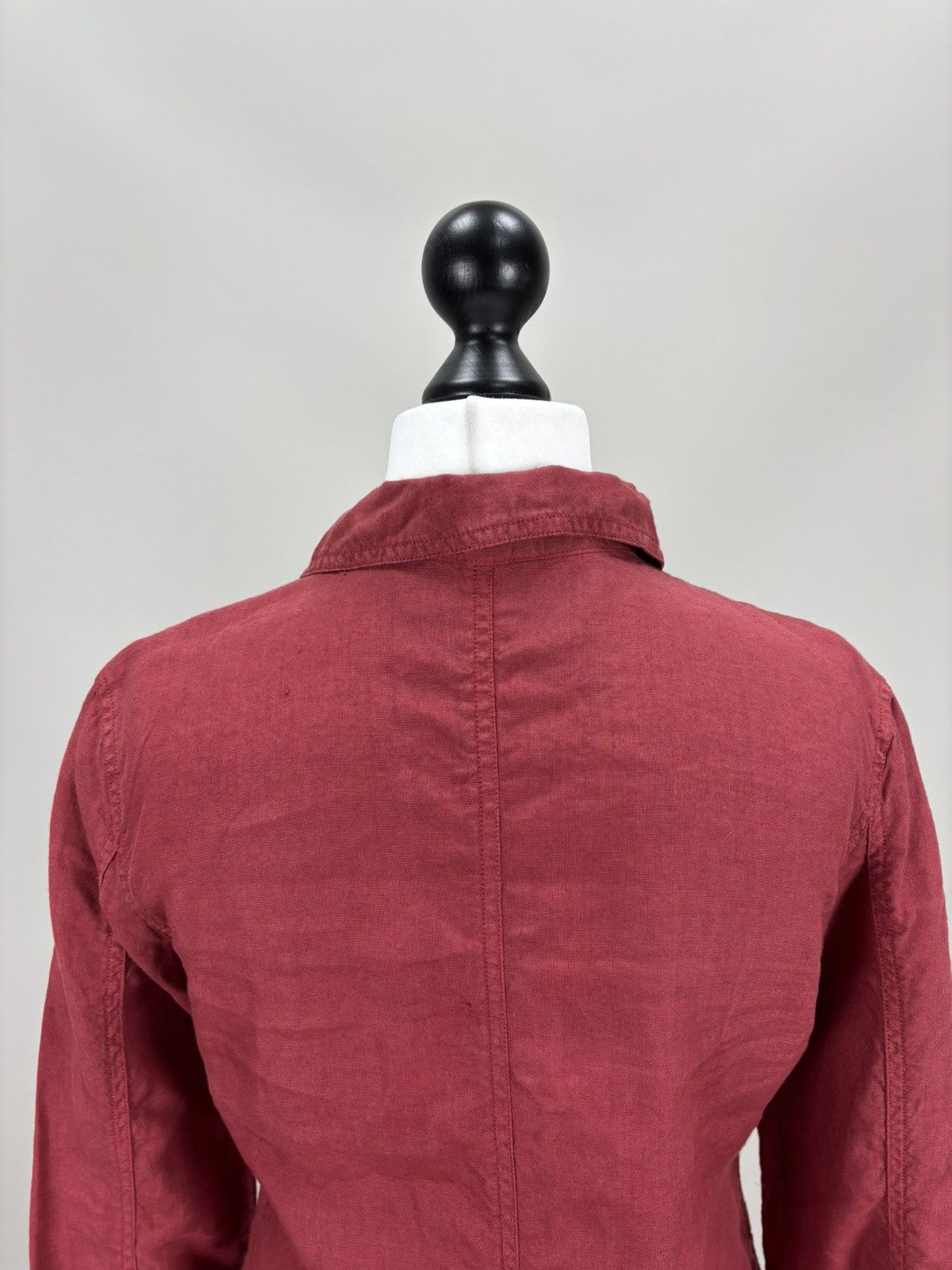 Transit Womens linen jacket Transit Par Such Size 2 Color Red Size M / US 6-8 / IT 42-44 - 8 Thumbnail