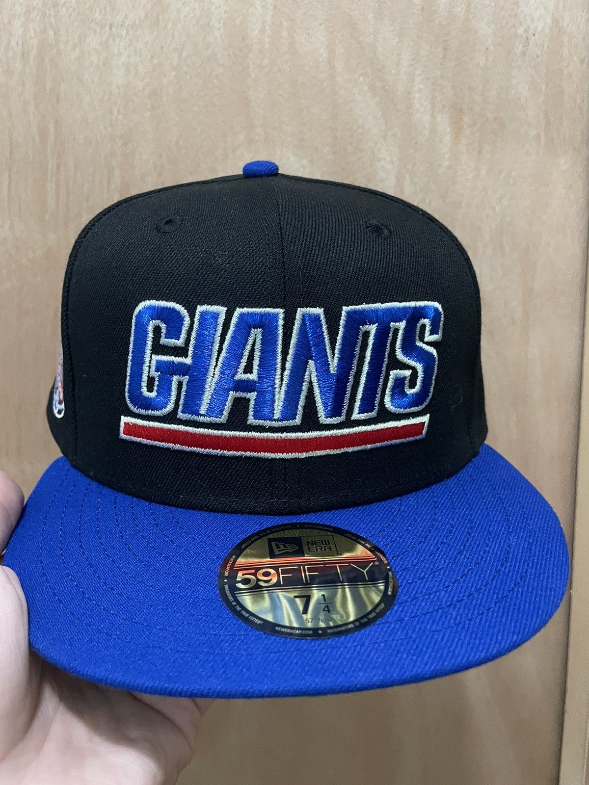 NFL × New Era Myfitteds New York giants 25th anniversary 7 1/4 Size ONE SIZE - 2 Thumbnail