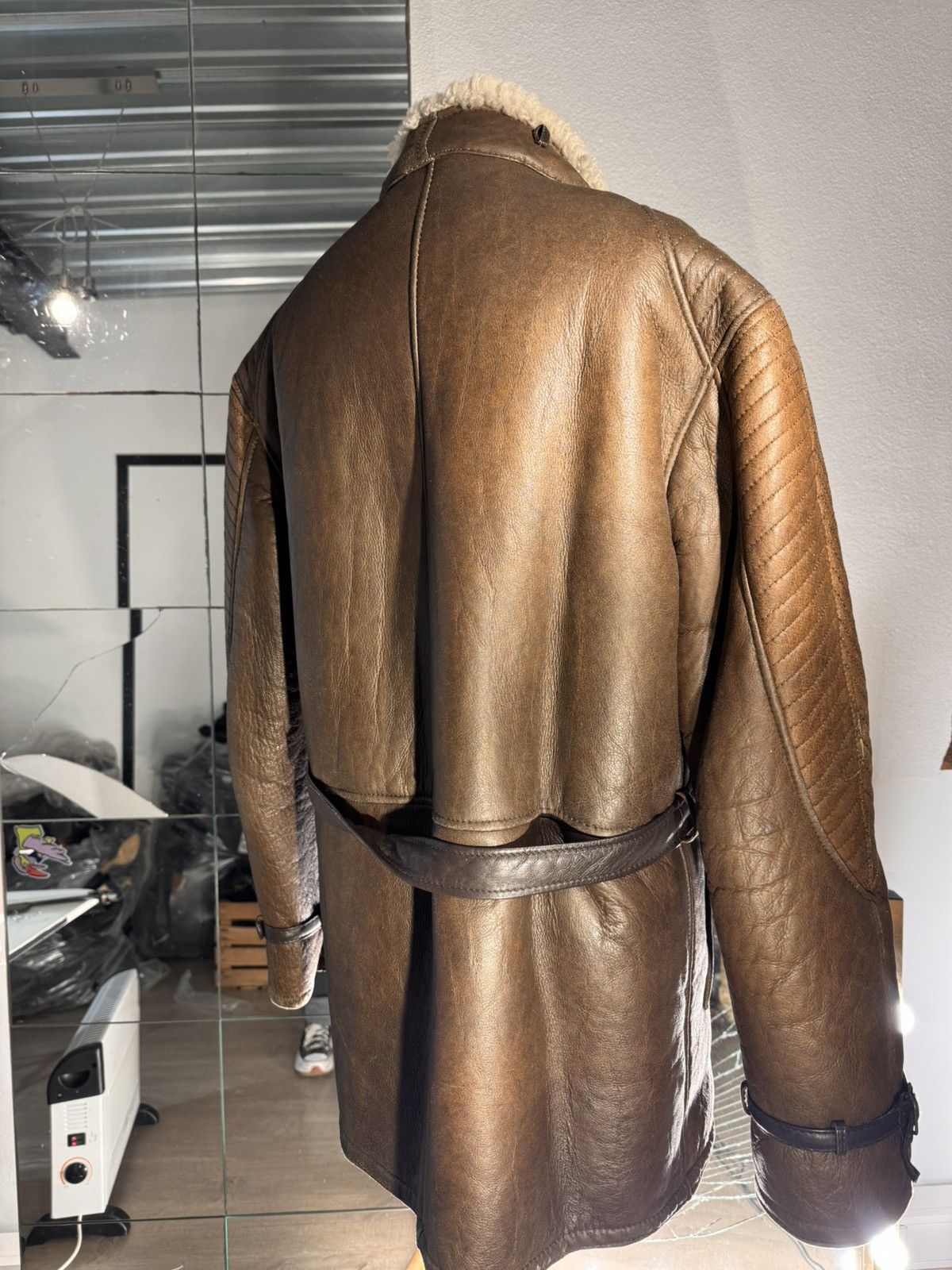Other Vintage Heavy Weight Mans Lammy coat / FIOCCHI Size US L / EU 52-54 / 3 - 6 Thumbnail