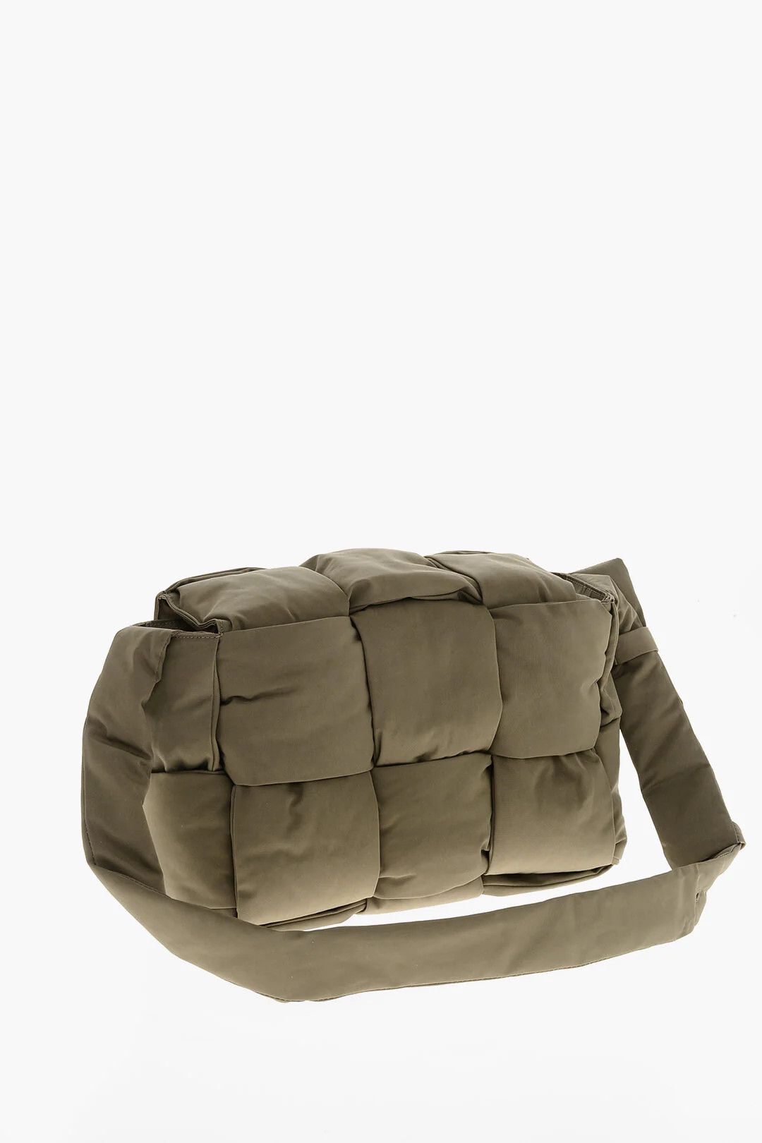 Bottega Veneta og1mm0426 Size: OS / Woven Fabric Shoulder Bag in Green Size ONE SIZE - 2 Thumbnail