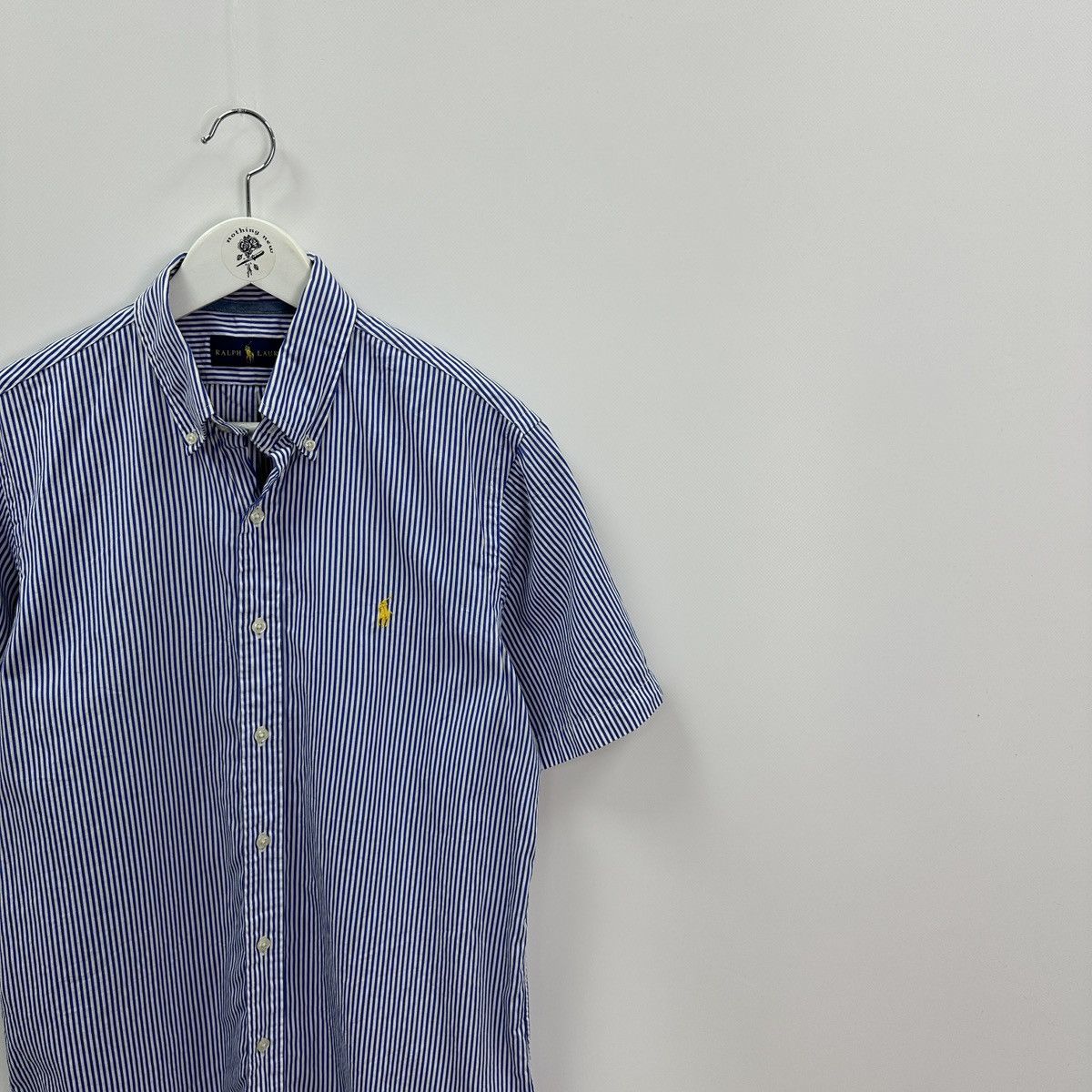 Ralph Lauren Ralph Lauren Striped Embroidered gold logo short sleev shirt Size US M / EU 48-50 / 2 - 2 Thumbnail