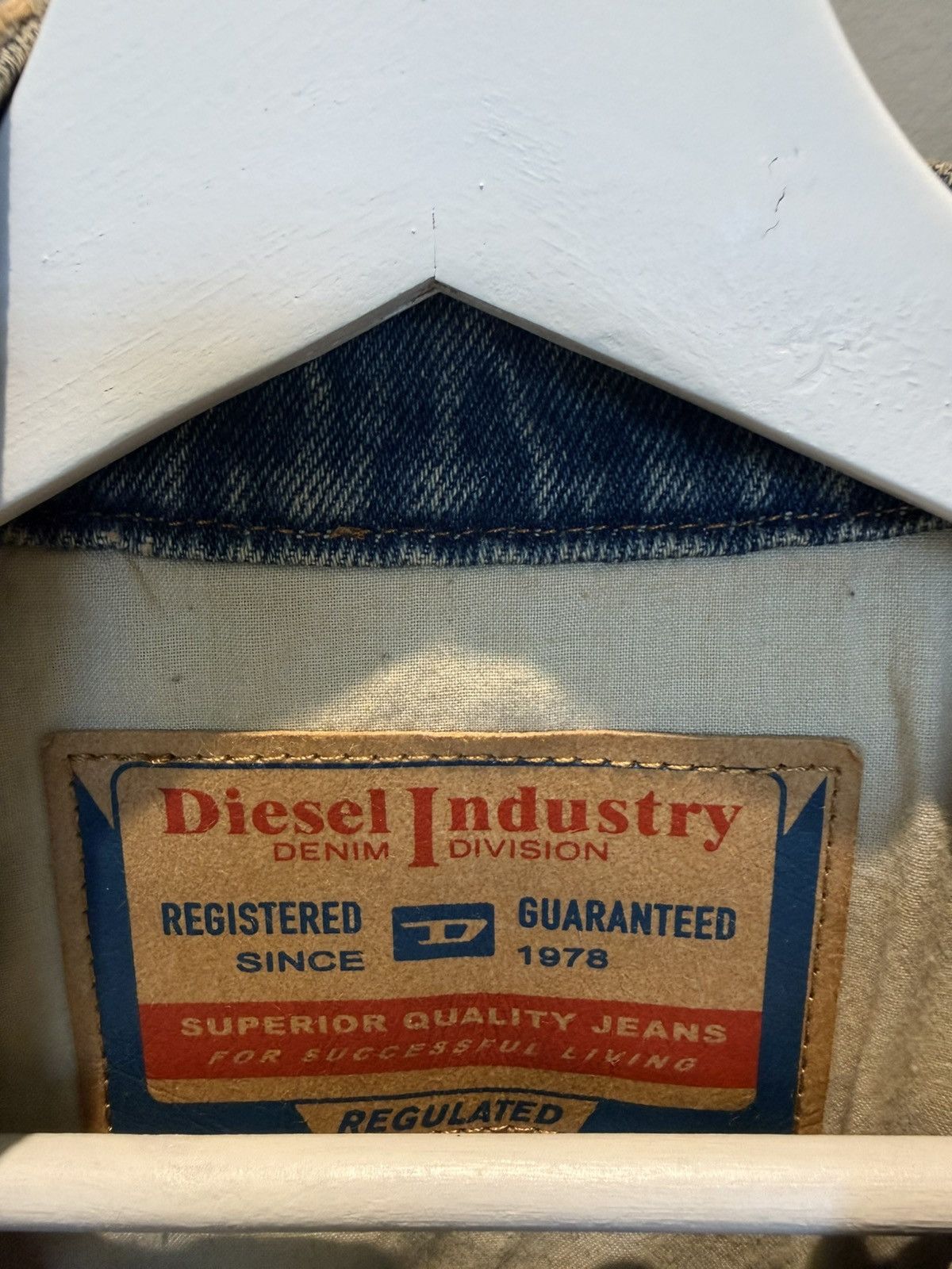 Diesel Disel distressed demin jacket Size US L / EU 52-54 / 3 - 8 Thumbnail