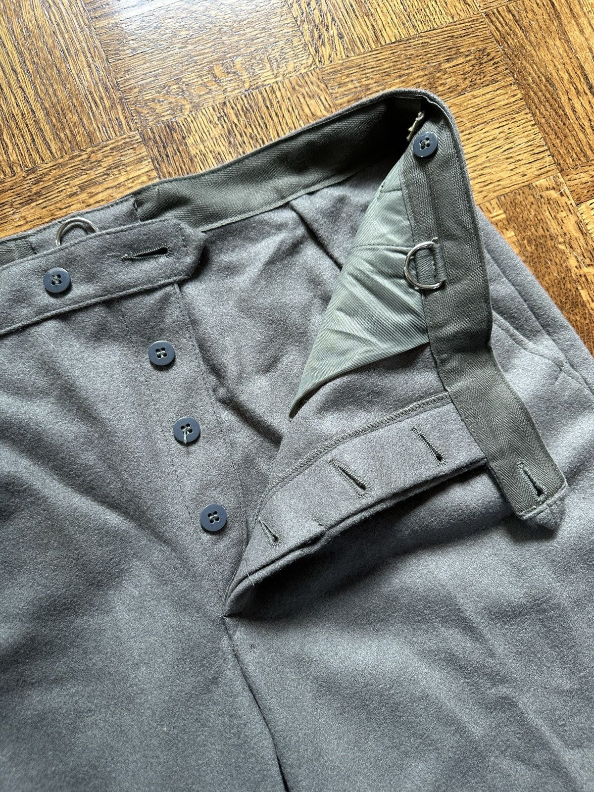 Vintage Vintage German Military G48 Wool Pants Size US 34 / EU 50 - 5 Thumbnail