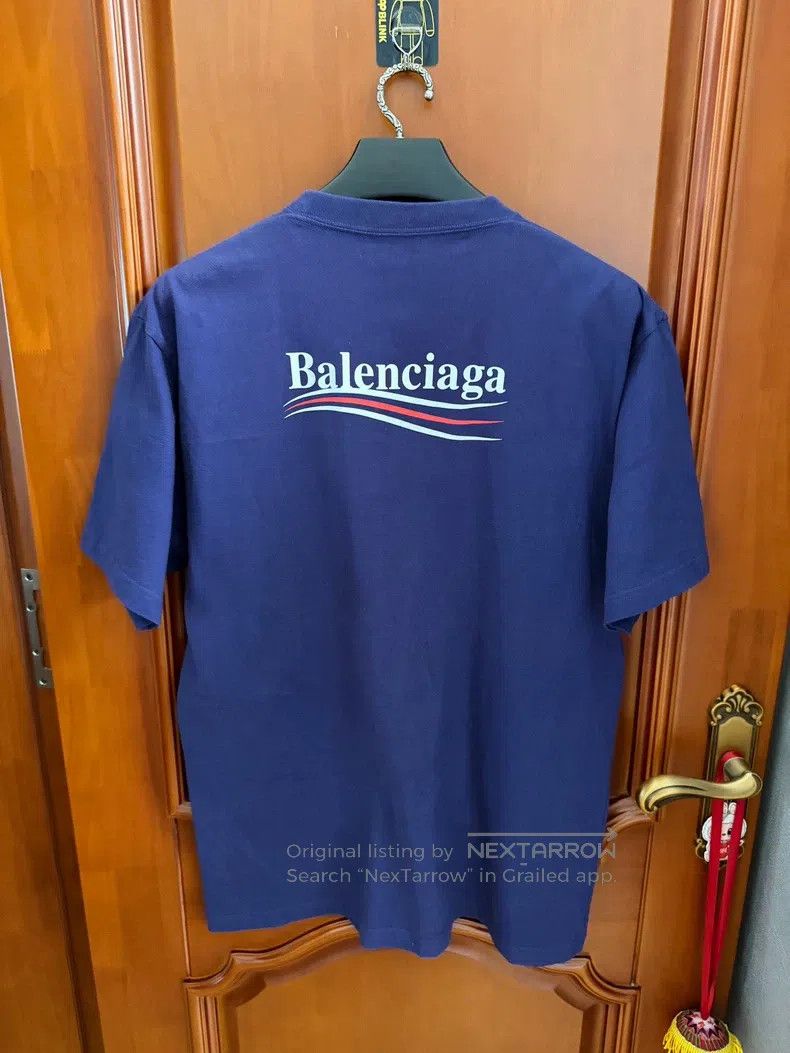 Balenciaga Balenciaga Blue Coca-Cola logo short-sleeve T-shirt Size US S / EU 44-46 / 1 - 2 Thumbnail