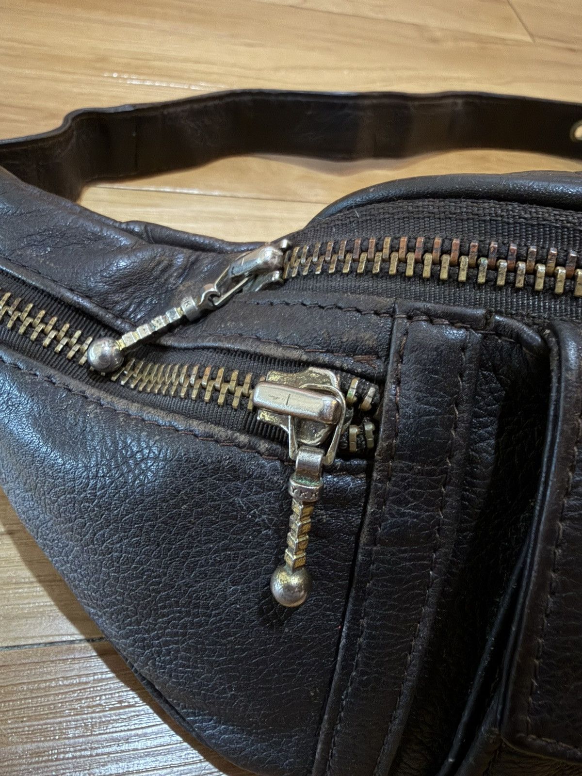 Schott Vintage perfecto by schott nyc leather bag Size ONE SIZE - 3 Thumbnail