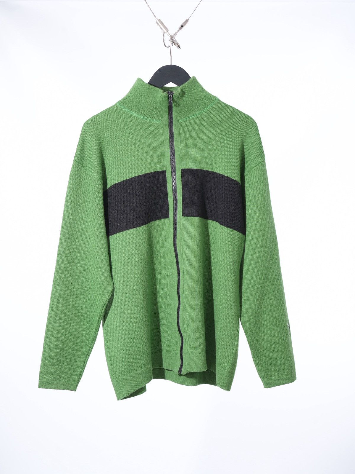 Boneville Boneville Full Zip Wool Knit Vintage Knit Sweater Size US XL / EU 56 / 4 - 2 Thumbnail
