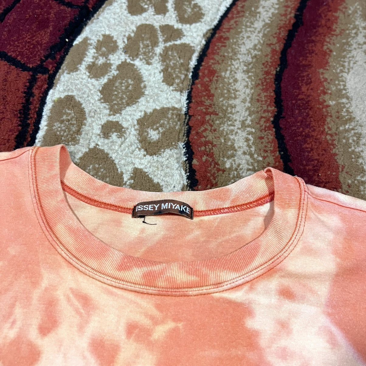 Issey Miyake Vintage 90s Issey Miyake Designer T Shirt Size US L / EU 52-54 / 3 - 3 Thumbnail