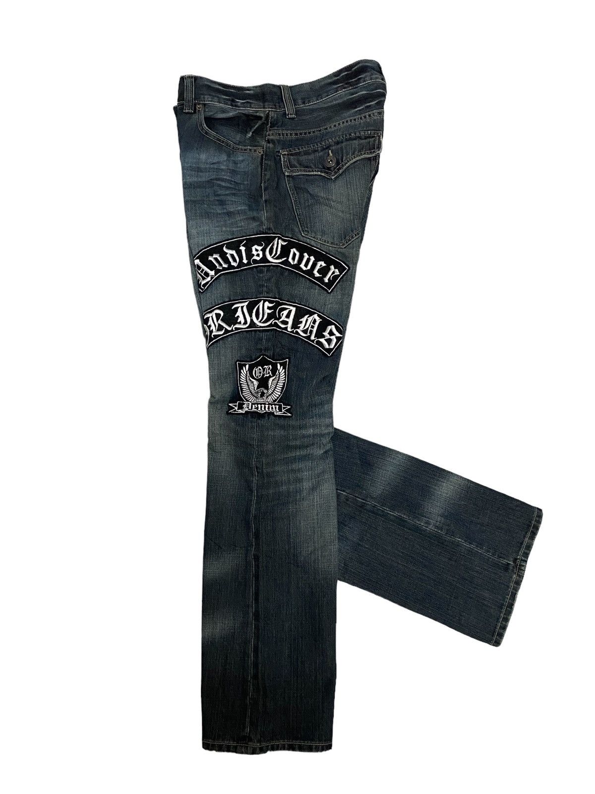 Japanese Brand × Vintage Offer‼️Vintage Sorridere Japanese Distress Denim Jeans Size US 33 - 1 Thumbnail