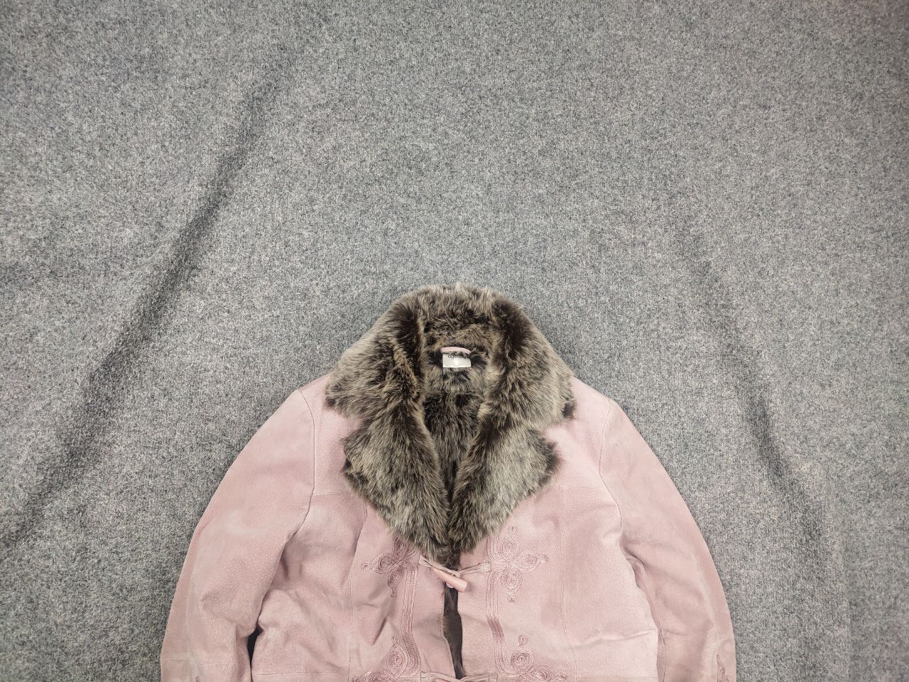 Hysteric Glamour Vintage Pink Hysteric Y2K leather sheepskin coat fur LGB Size XXL / US 16-18 / IT 52-54 - 1 Thumbnail
