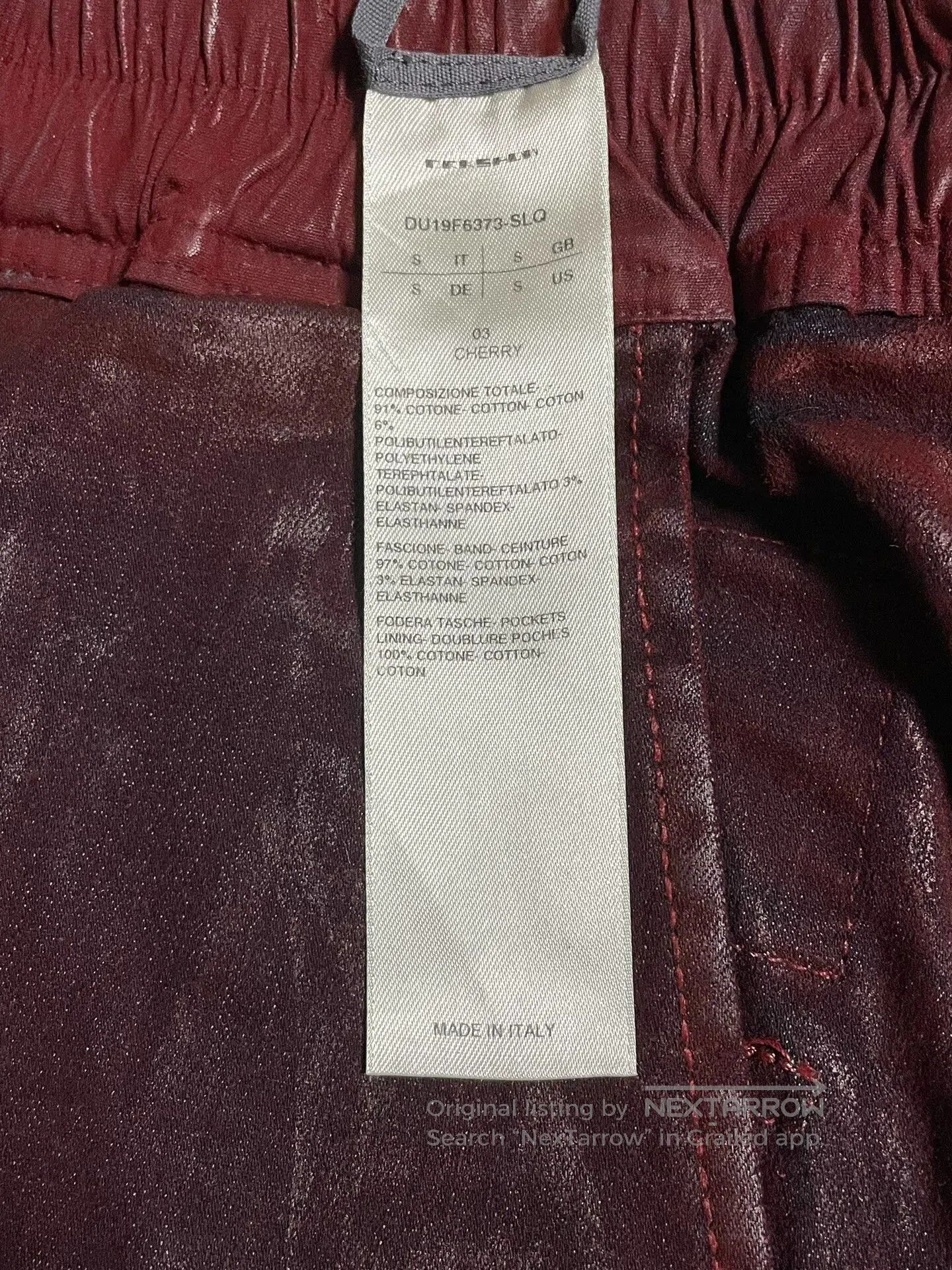 Rick Owens rick owens coated waxed cropped pants. Size US 36 / EU 52 - 4 Thumbnail