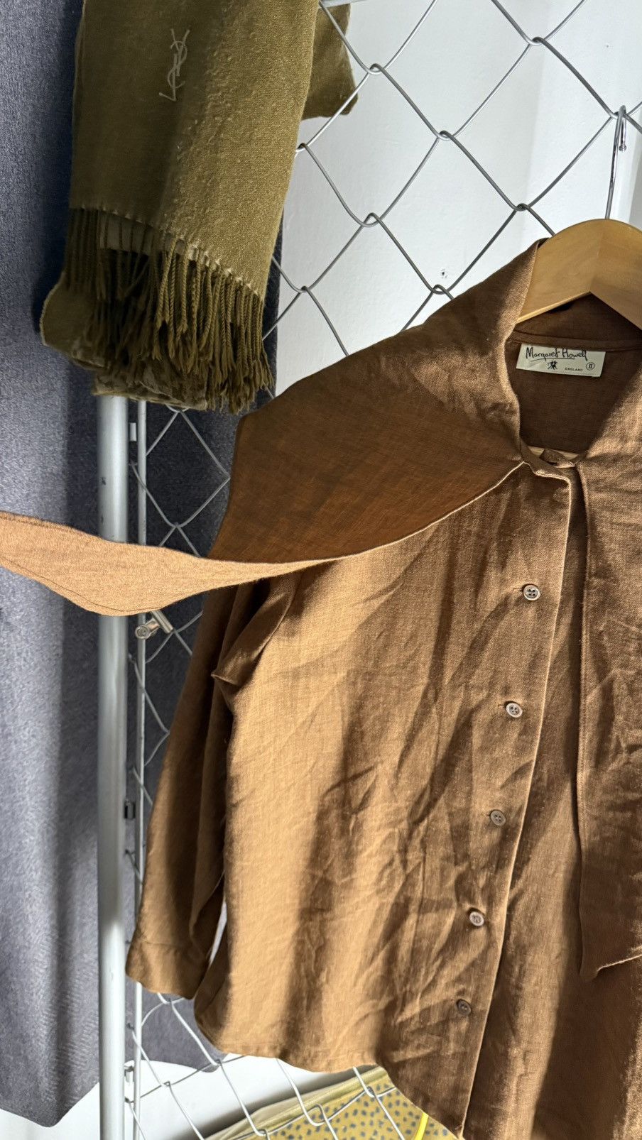 Margaret Howell Margaret Howell Wide Sailor Collar Wool Shirt Made in Japan Size M / US 6-8 / IT 42-44 - 5 Thumbnail