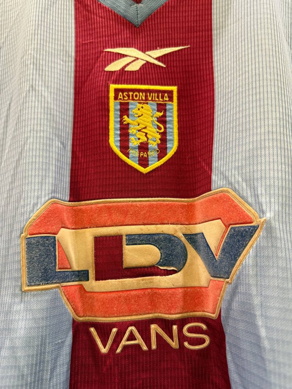 Reebok Aston Villa 1999-00 Reebok Home Jersey Shirt Size M Size US M / EU 48-50 / 2 - 2 Thumbnail