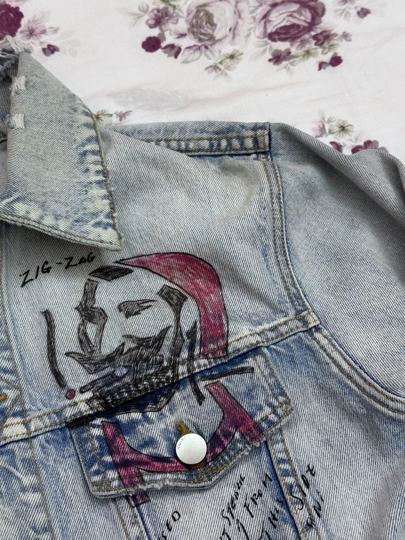 Amiri Amiri Out-of-print statue artist graffiti destroys denim ja Size US L / EU 52-54 / 3 - 4 Thumbnail
