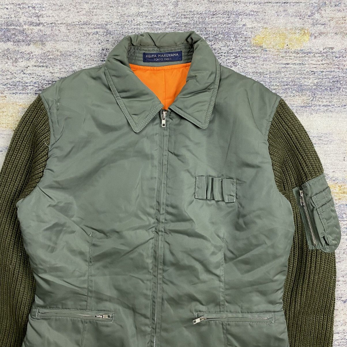 KEITAMARUYAMA Keita Maruyama hybrid bomber jacket Size US M / EU 48-50 / 2 - 3 Thumbnail