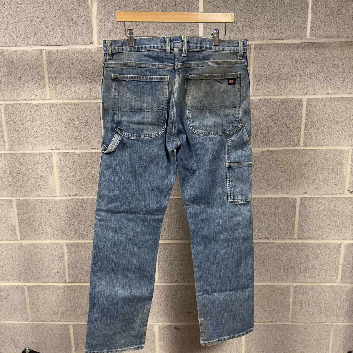 Vintage Vintage Mud Wash Dickies Jeans ERD Grunge Thrashed Faded Size US 34 / EU 50 - 2 Thumbnail