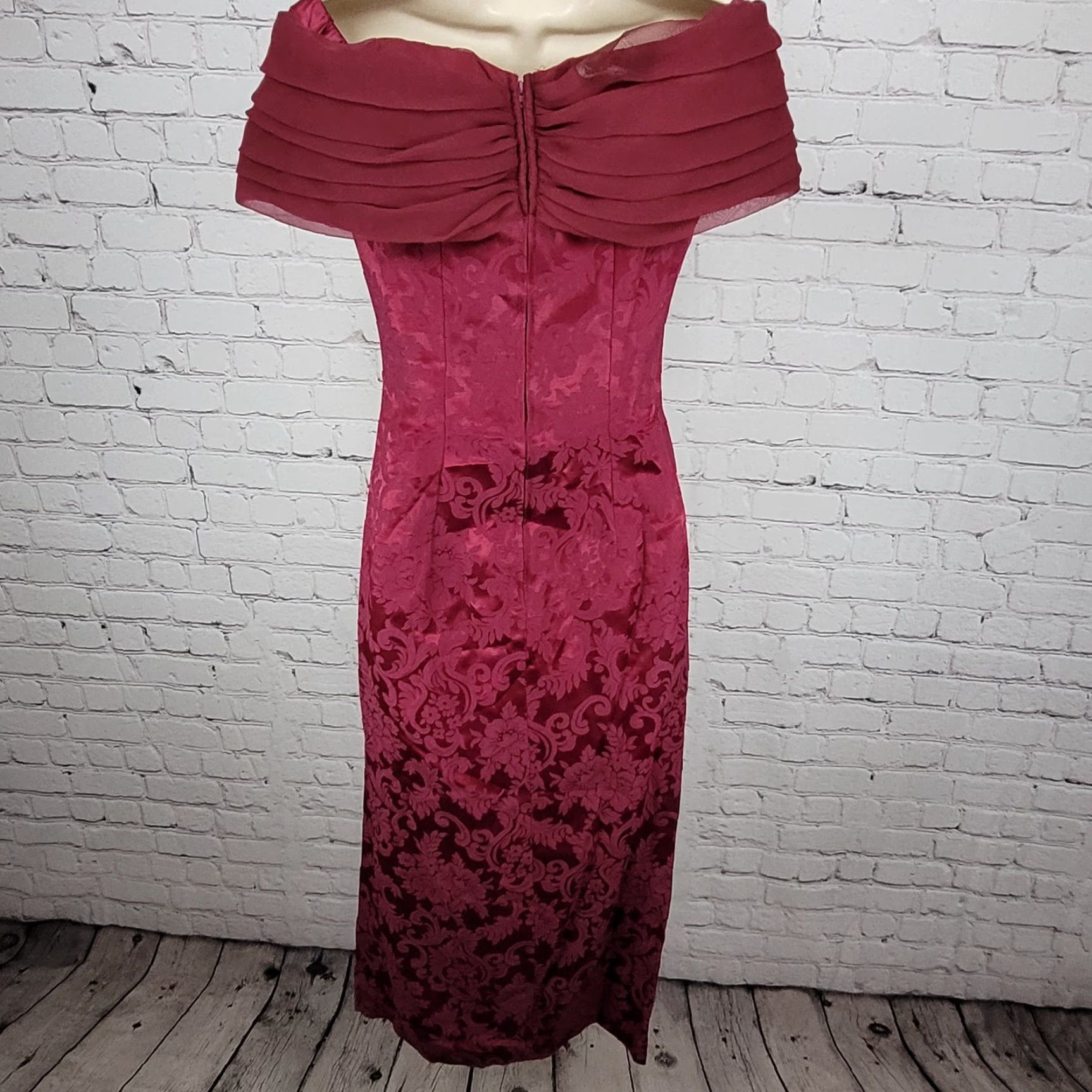 90s black velvet dress Vintage 90s Black Sheer Floral Velvet Midi Sleeveless Dress – Size M –  Wanda Core main image 1