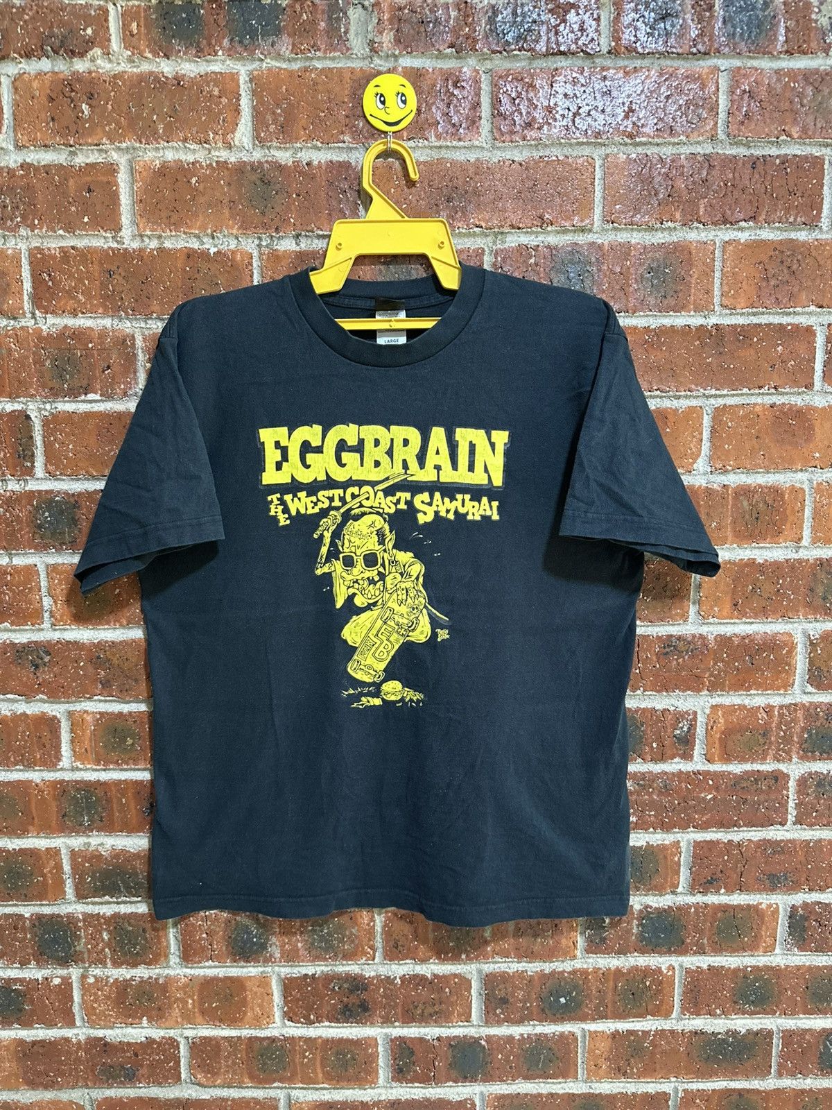 Band Tees × Japanese Brand × Vintage Vintage Eggbrain The West Coast Samurai Tee Size US L / EU 52-54 / 3 - 1 Thumbnail