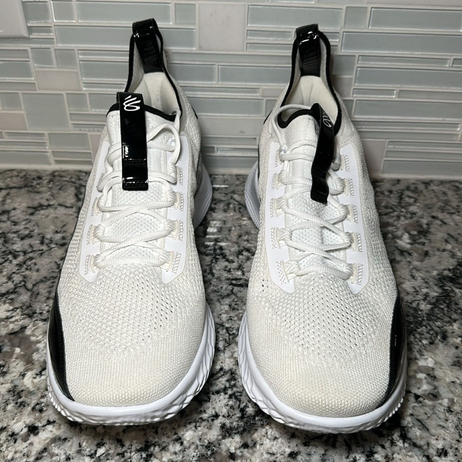 Under Armour Under Armour Team Curry 8 NM Black White Sneakers - 18 Size US 15 / EU 48 - 3 Thumbnail