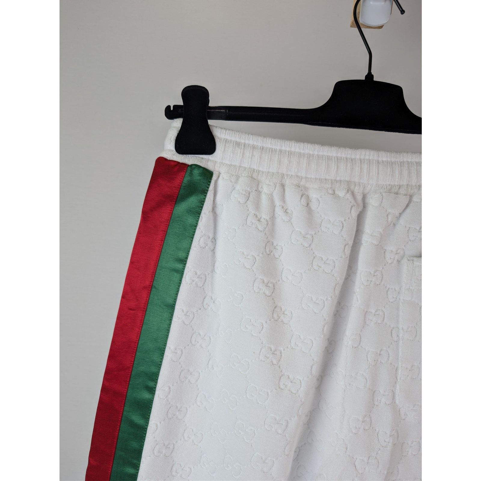 Gucci o1rshd1 GG Cotton Terry Cloth Jogging Pants in White Size US 32 / EU 48 - 14 Thumbnail