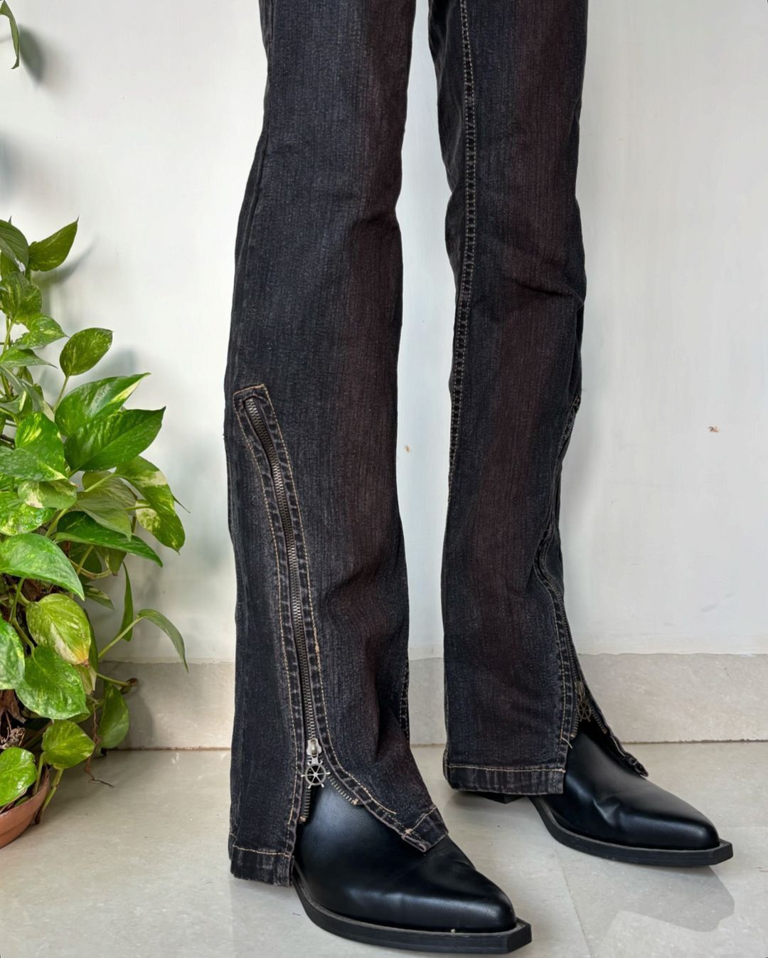 Designer × JNCO × Japanese Brand Cross Chains Designer Jean Size US 27 - 3 Thumbnail