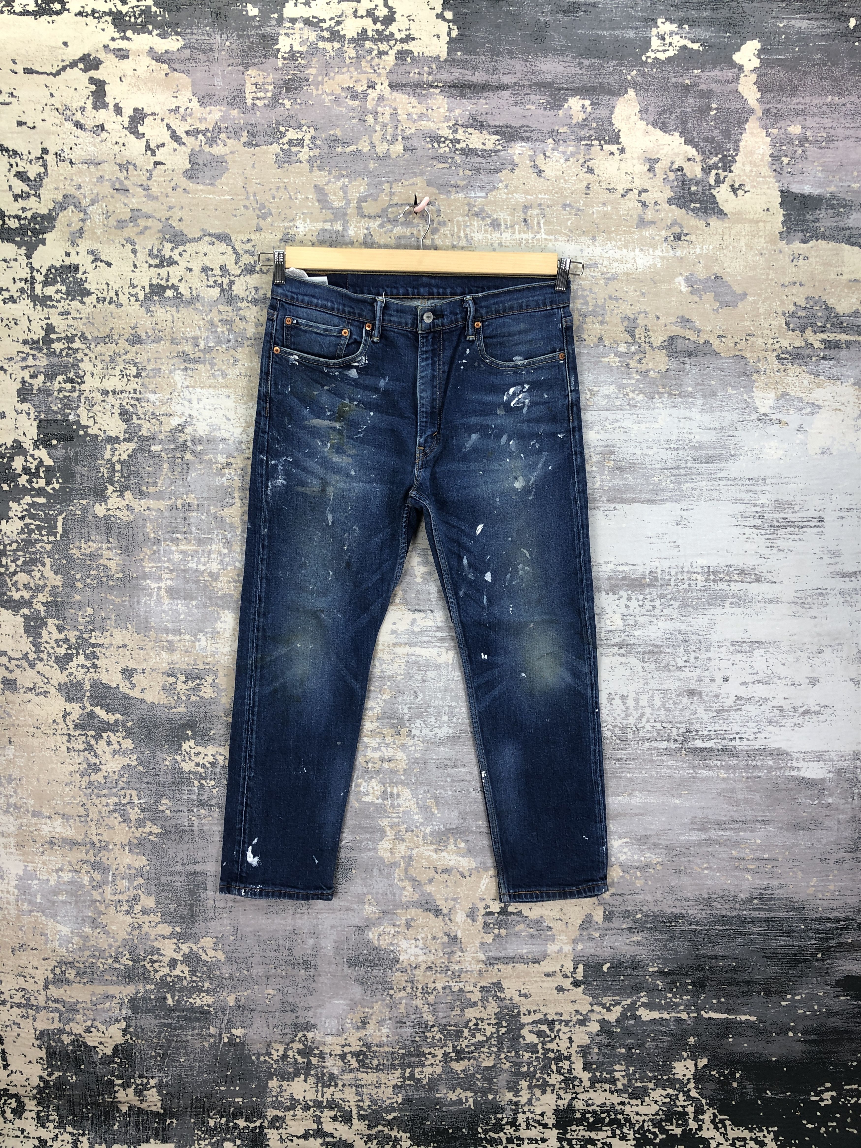 Levi's Vintage Y2K Levis 502 Painter Jeans Levi's Faded Denim Size US 34 / EU 50 - 1 Thumbnail