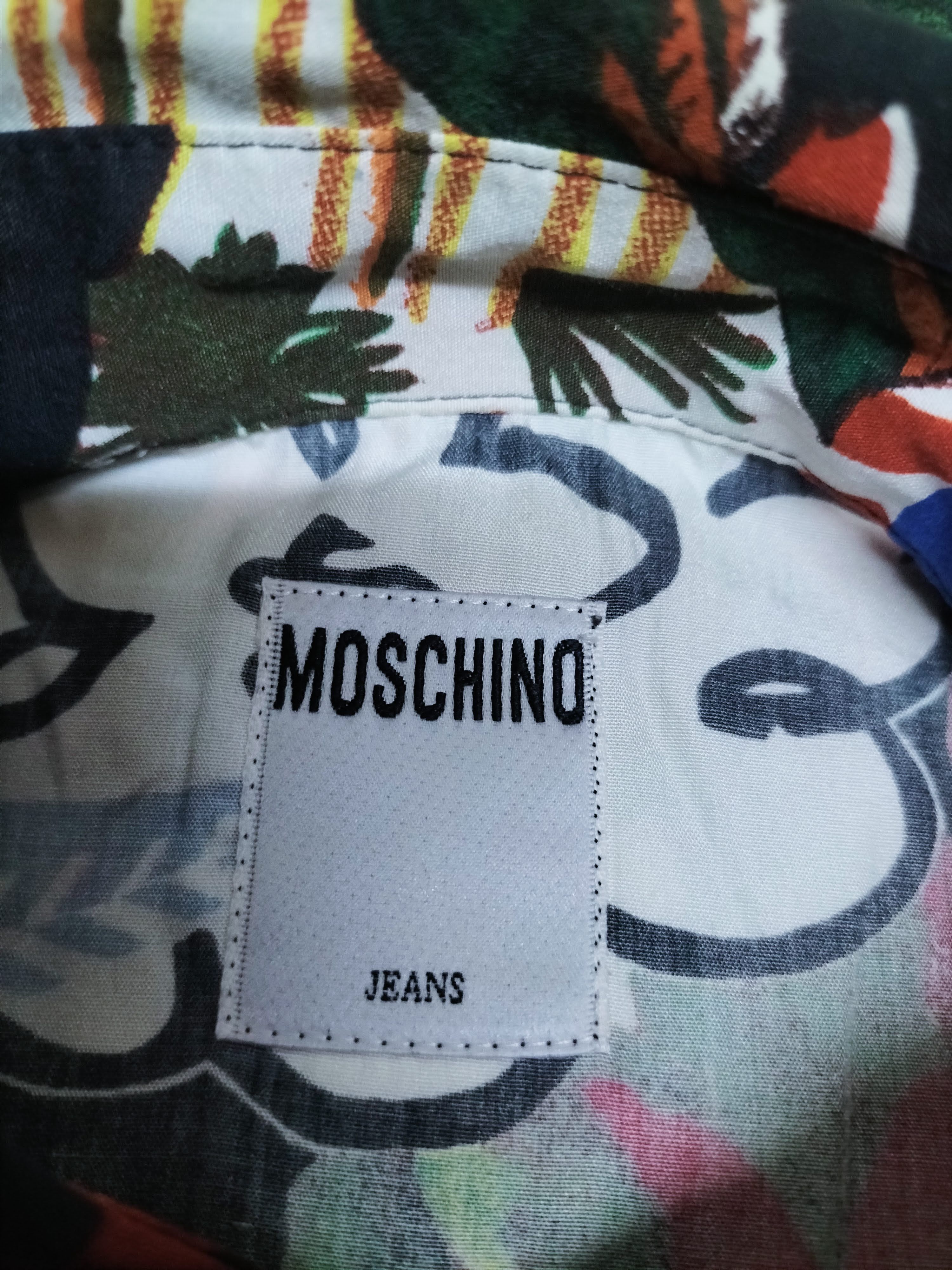Moschino Vintage Moschino floral overprint shirts Size L / US 10 / IT 46 - 6 Thumbnail