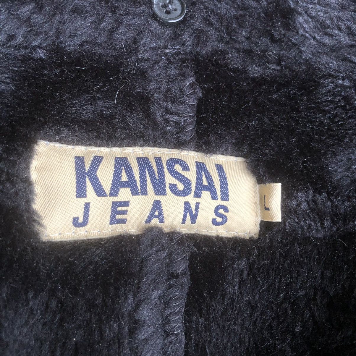 Kansai Yamamoto Suade Leather Fur Inside Parka Zipper Jacket Size US L / EU 52-54 / 3 - 7 Thumbnail