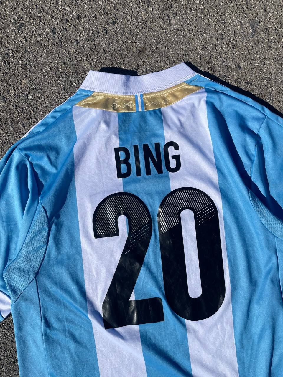 Adidas Adidas Argentina Soccer Jersey 2010 World Cup (Fan Replica) Size US L / EU 52-54 / 3 - 9 Thumbnail