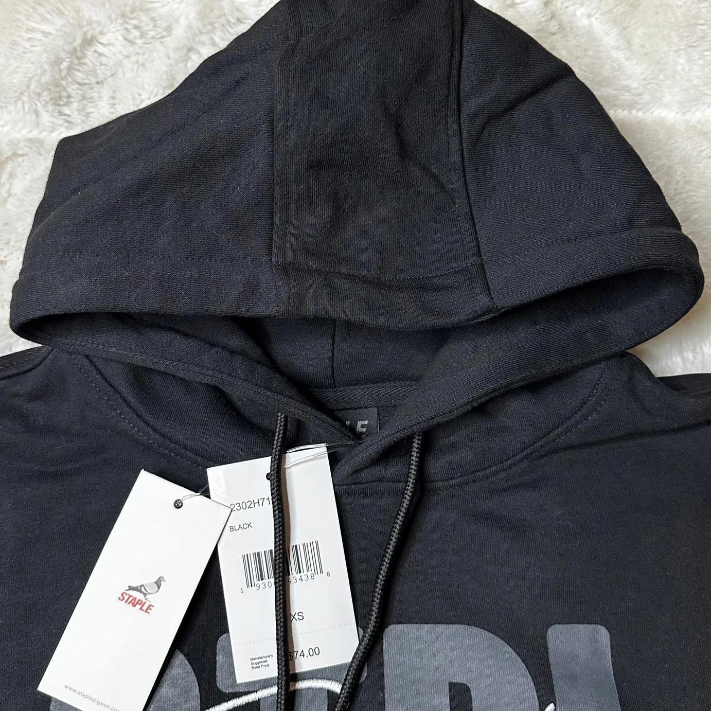 NWT Staple Black Logo Pullover Hoodie Men’s XS